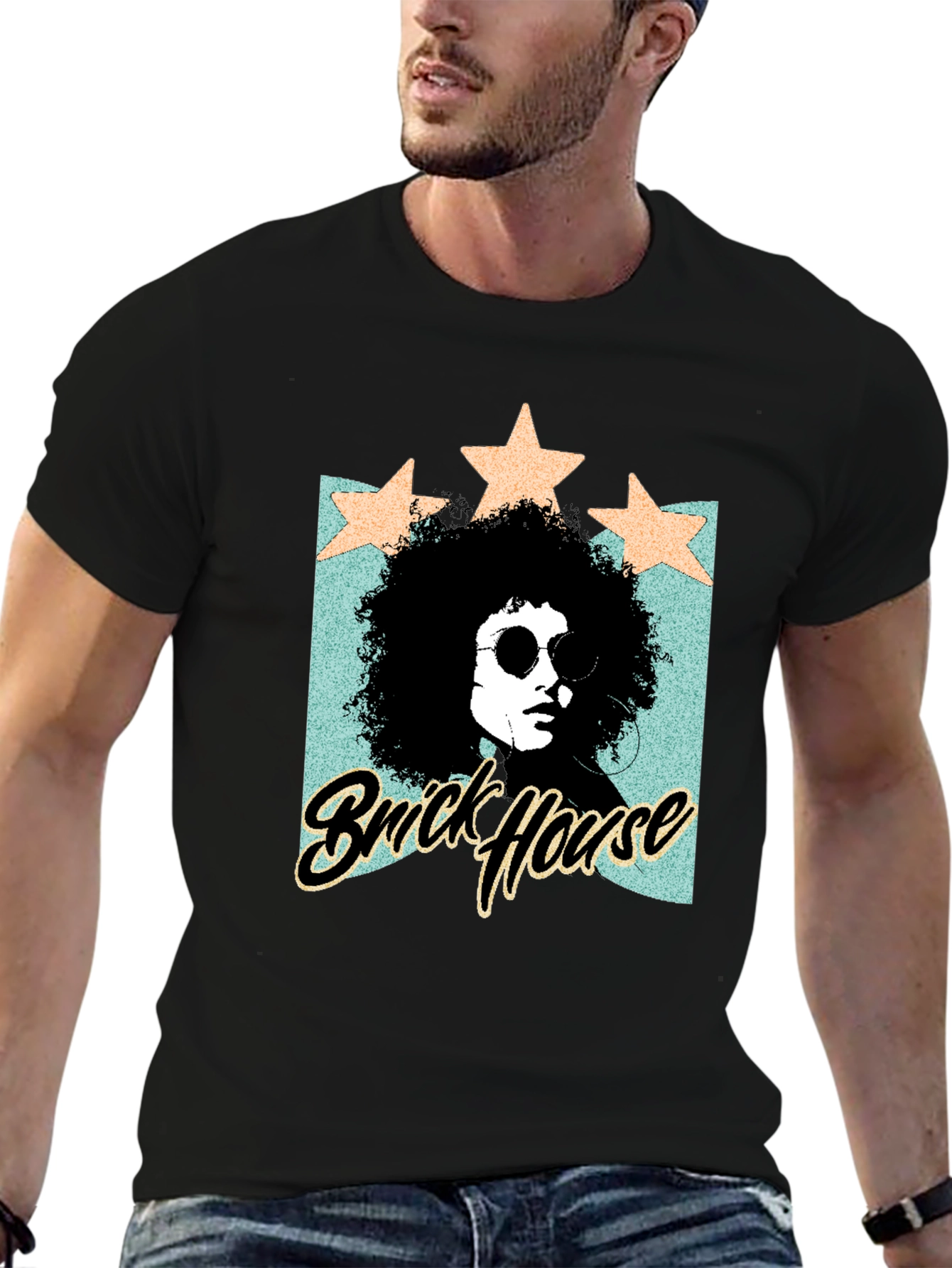 Brick House T-Shirt - Retro Graphic Tee