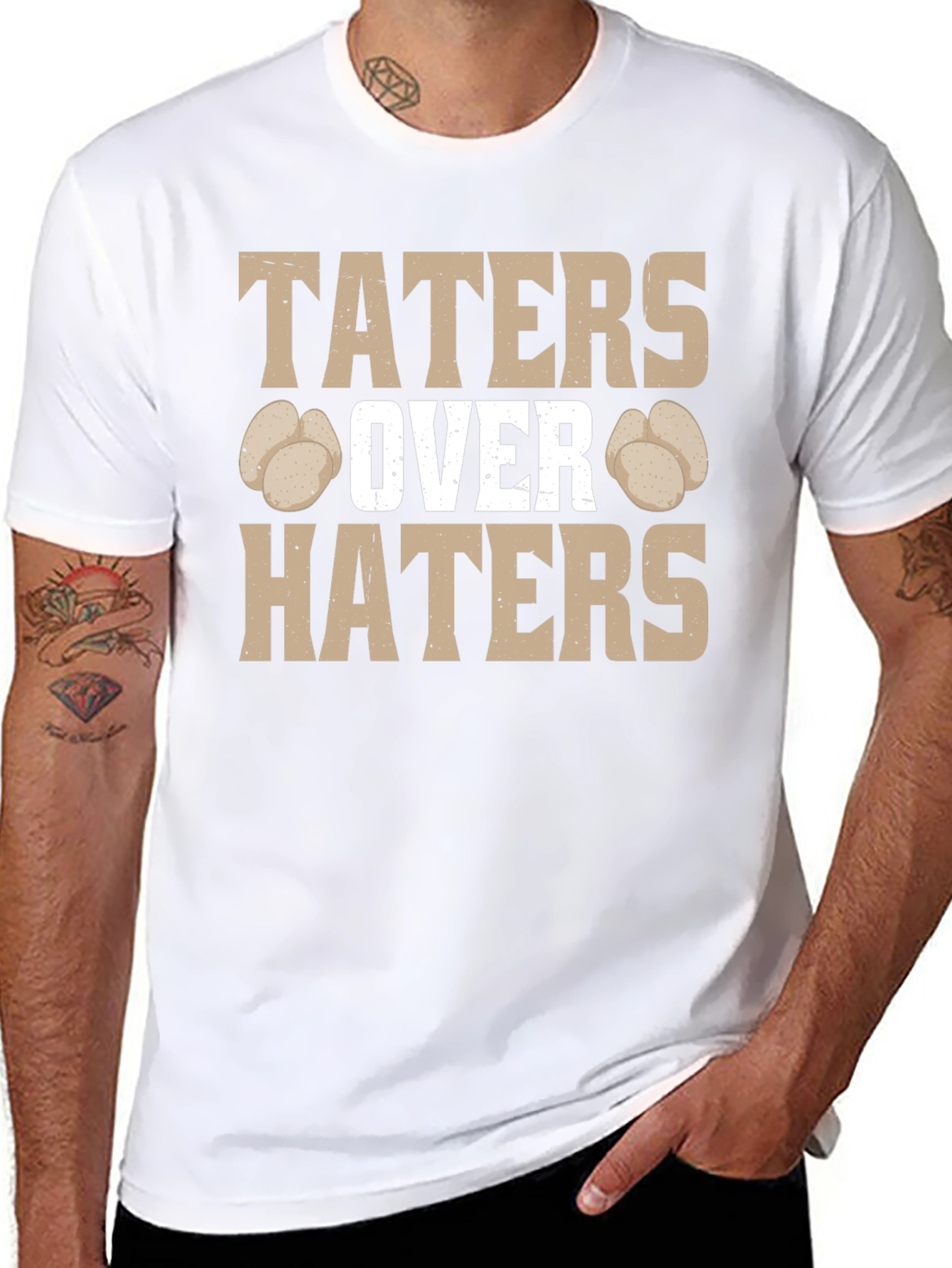 Taters Over Haters Graphic Tee