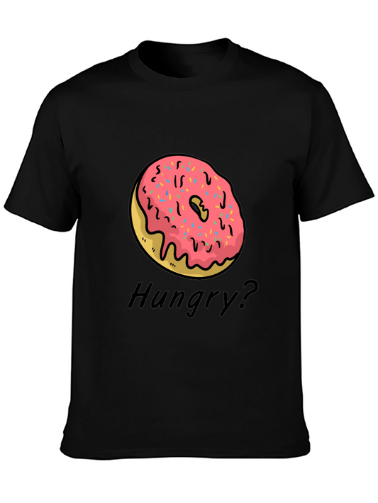 Donut Graphic T-Shirt - Hungry? Tee
