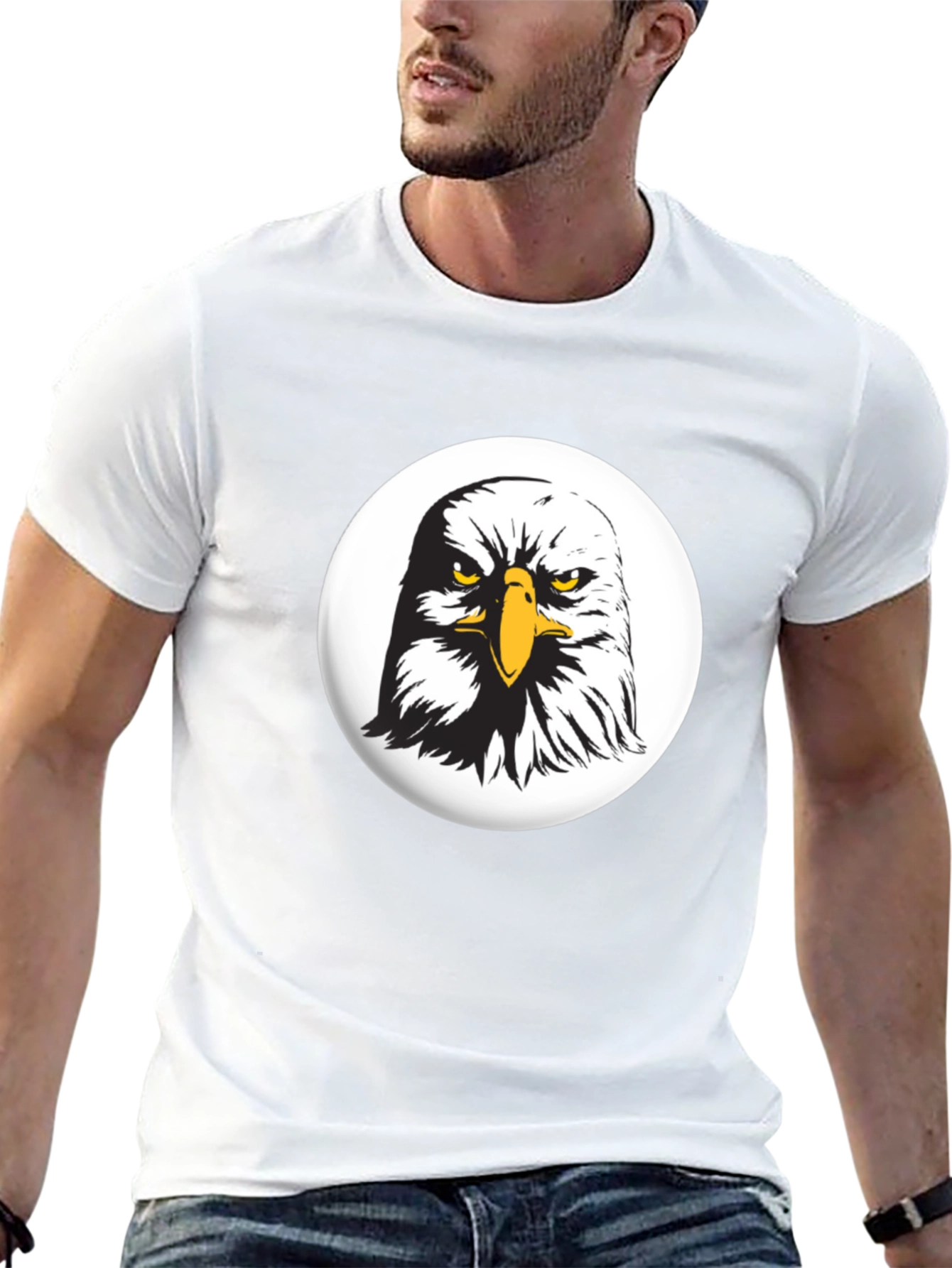 Eagle Graphic T-Shirt - Bold American Style