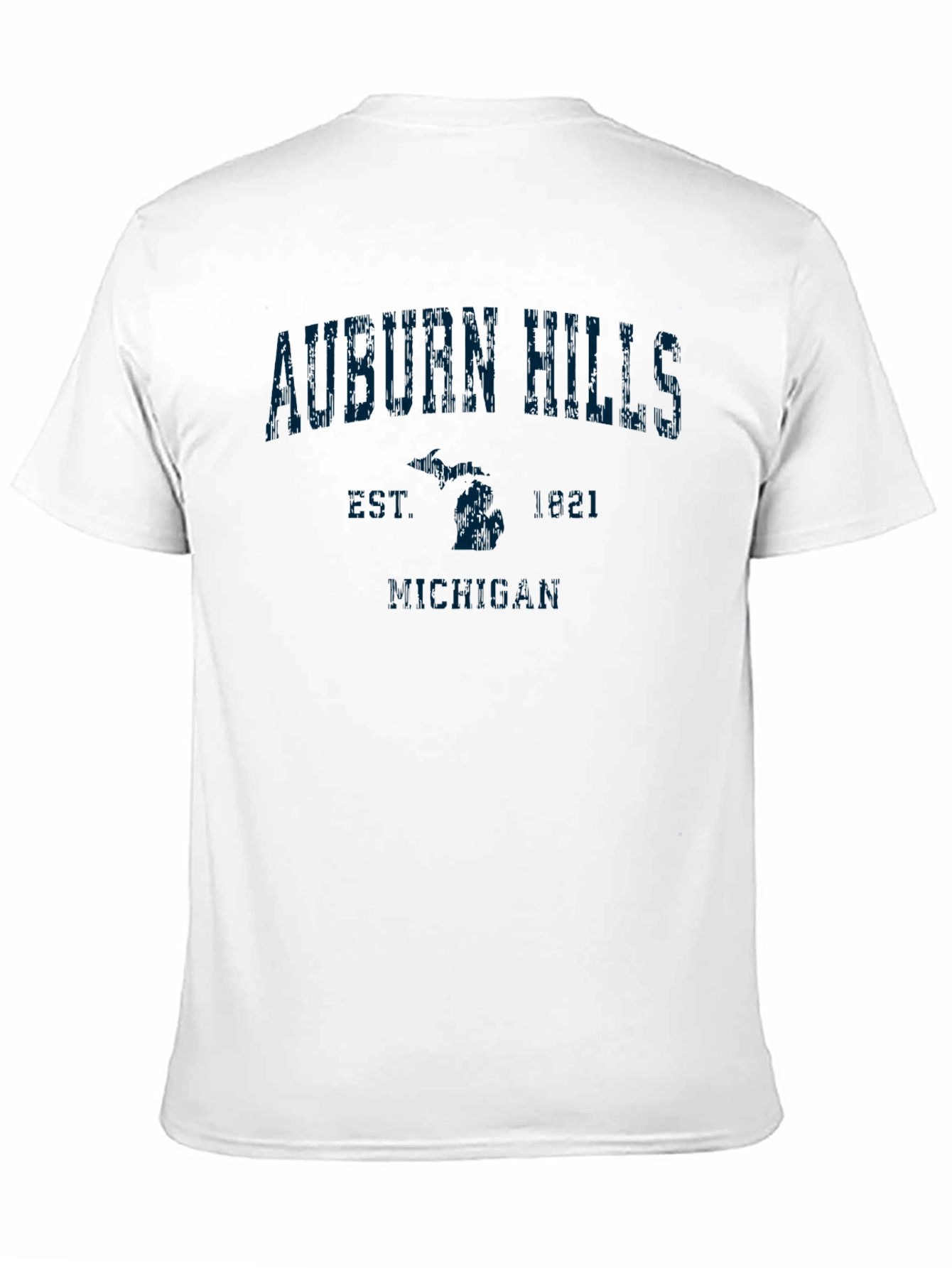 Auburn Hills Michigan Est 1881 Graphic T-Shirt