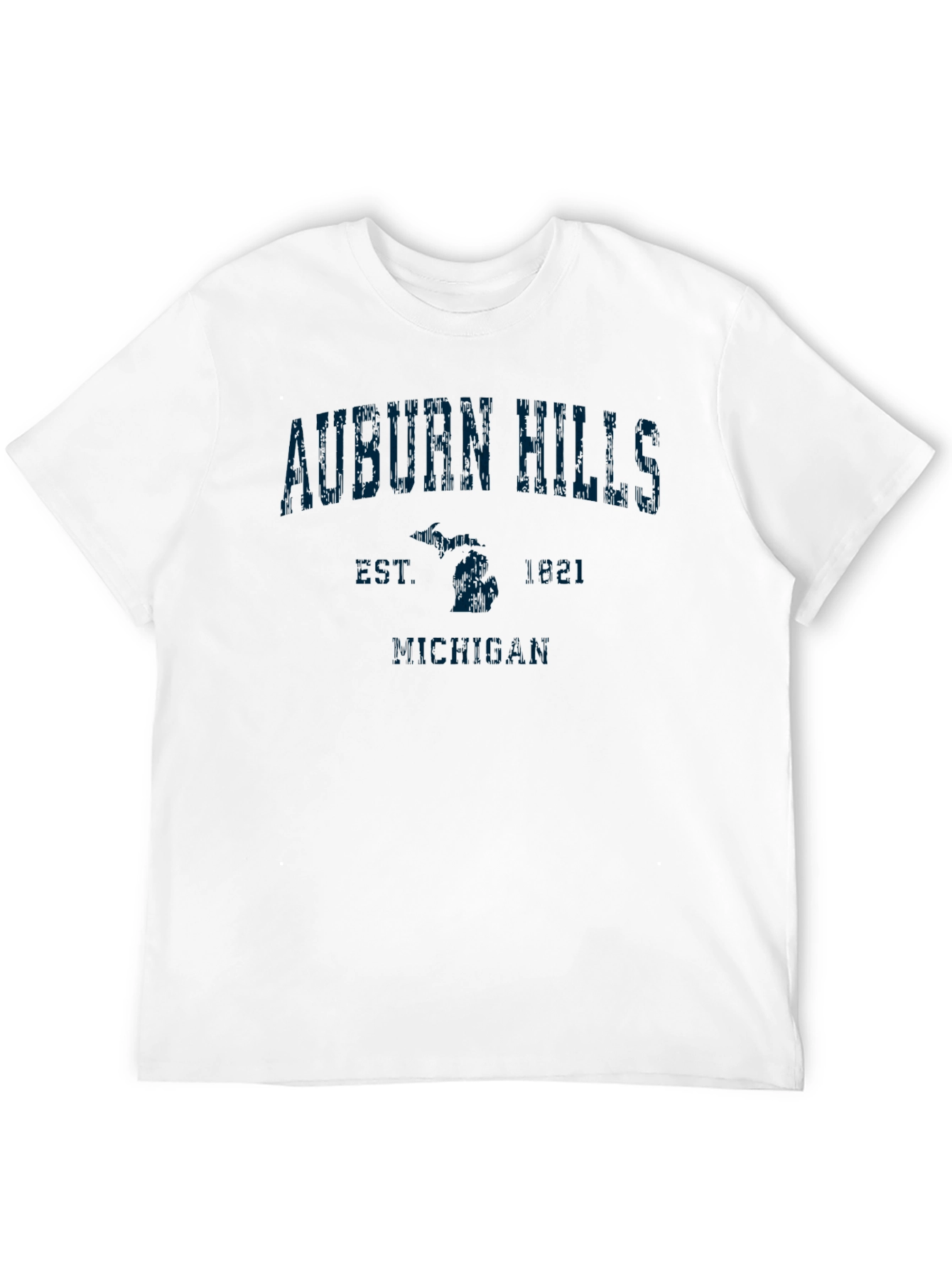 Auburn Hills Michigan Est 1881 Graphic T-Shirt