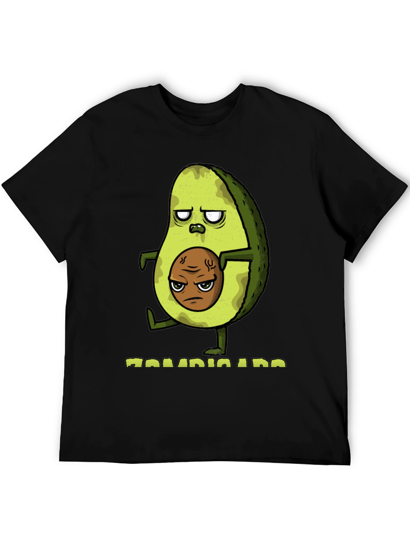 Zombie Avocado Graphic Tee - Funny T-Shirt