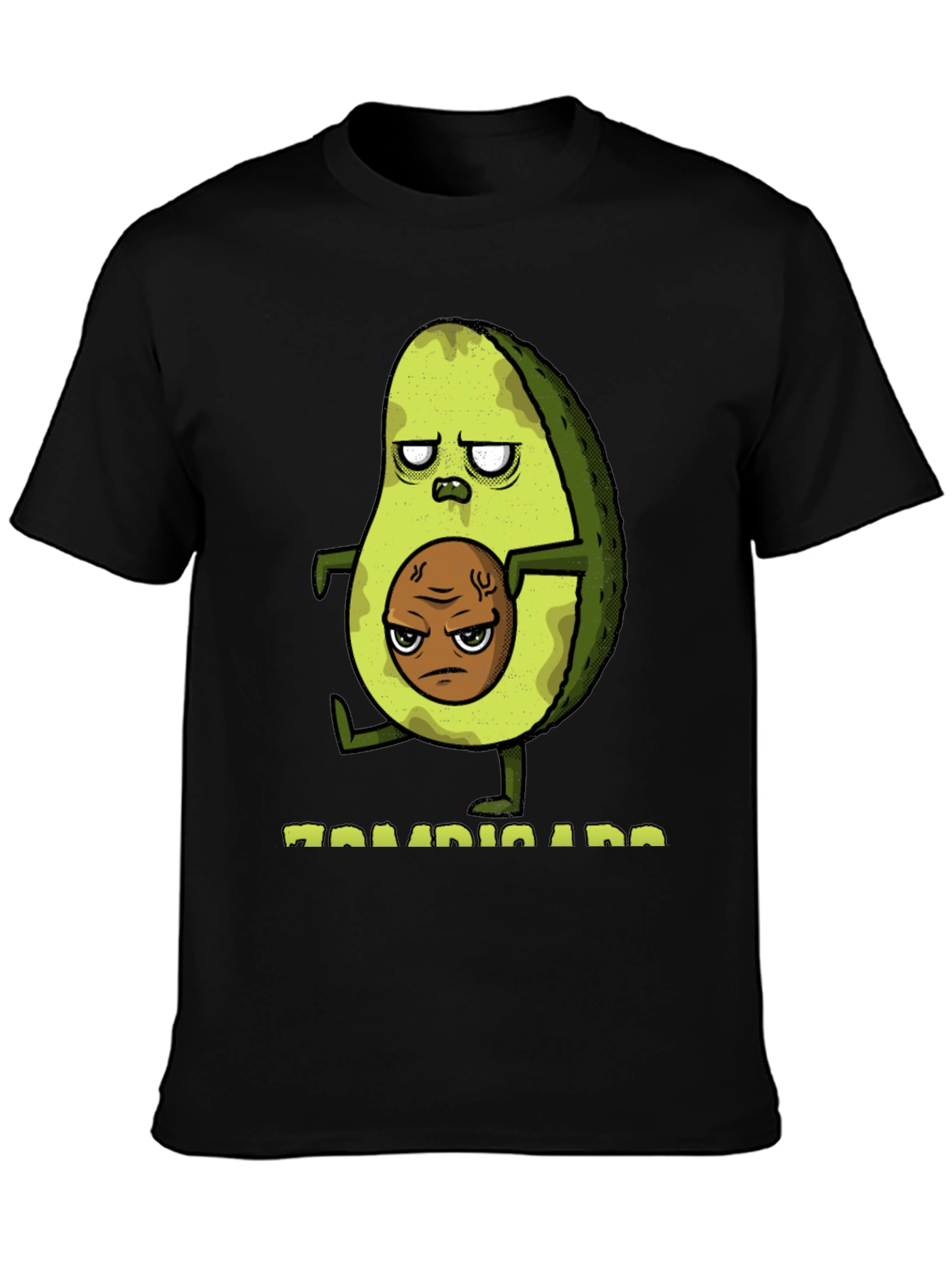 Zombie Avocado Graphic Tee - Funny T-Shirt