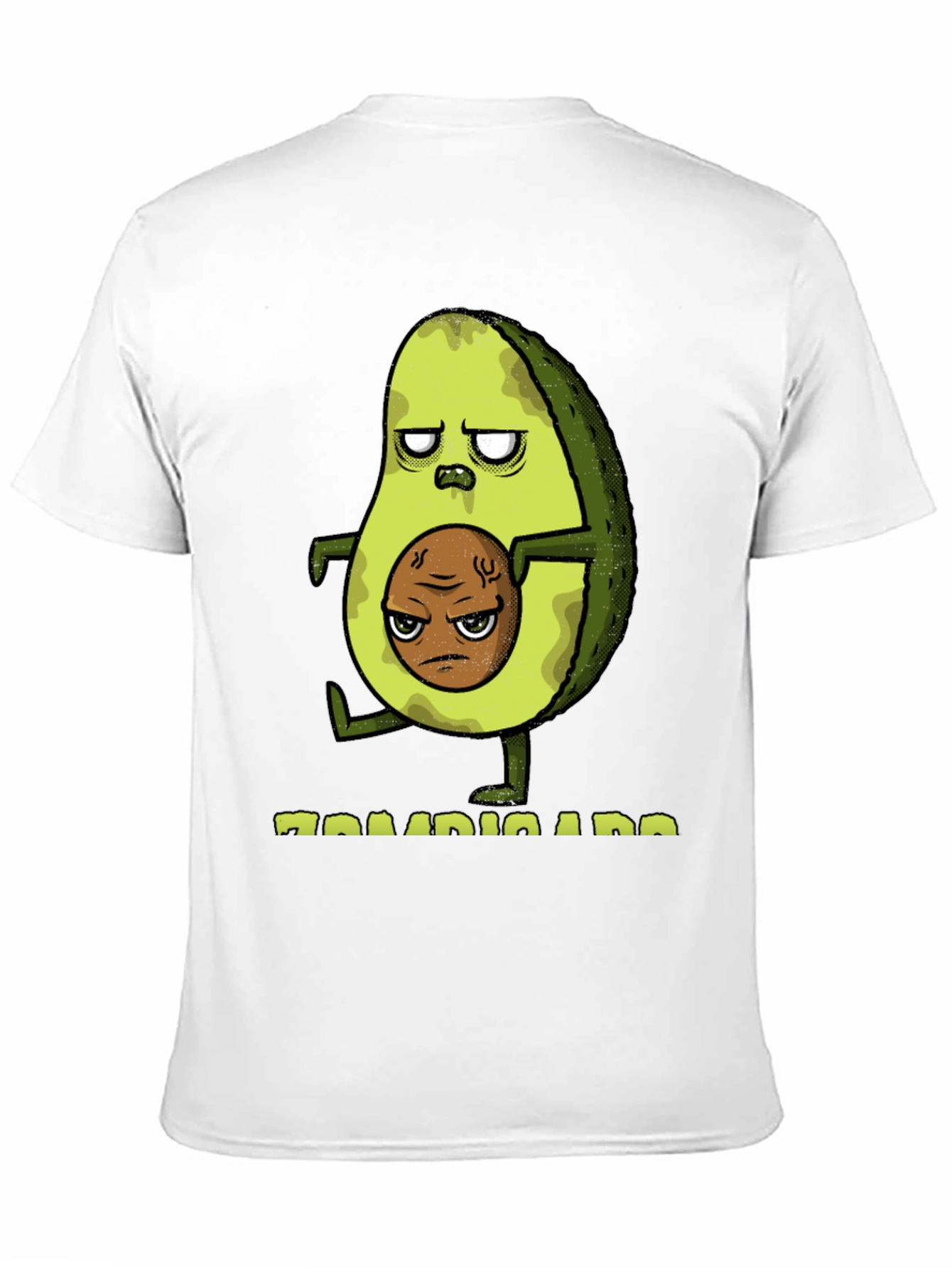 Zombie Avocado Graphic Tee - Funny T-Shirt