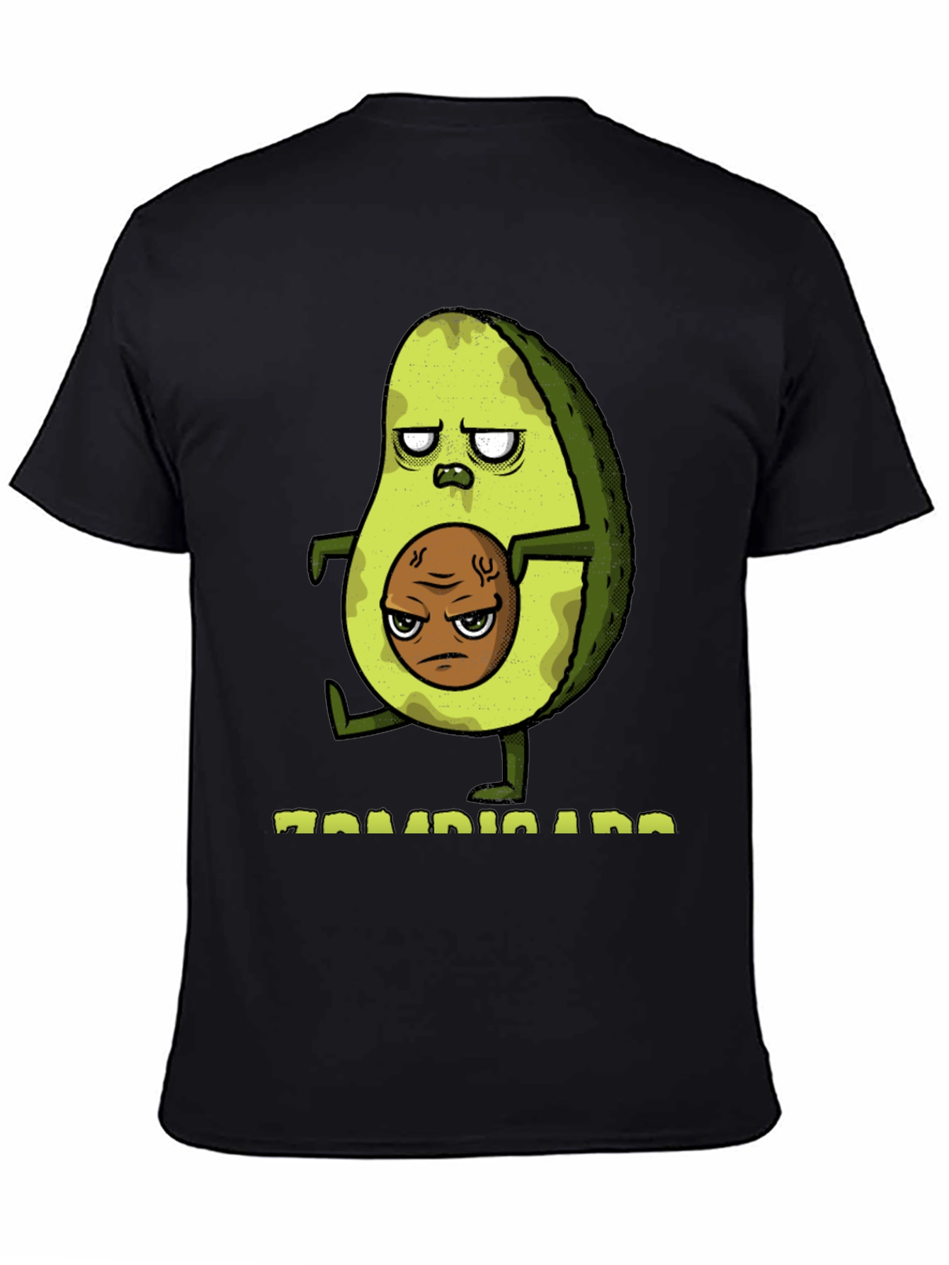 Zombie Avocado Graphic Tee - Funny T-Shirt