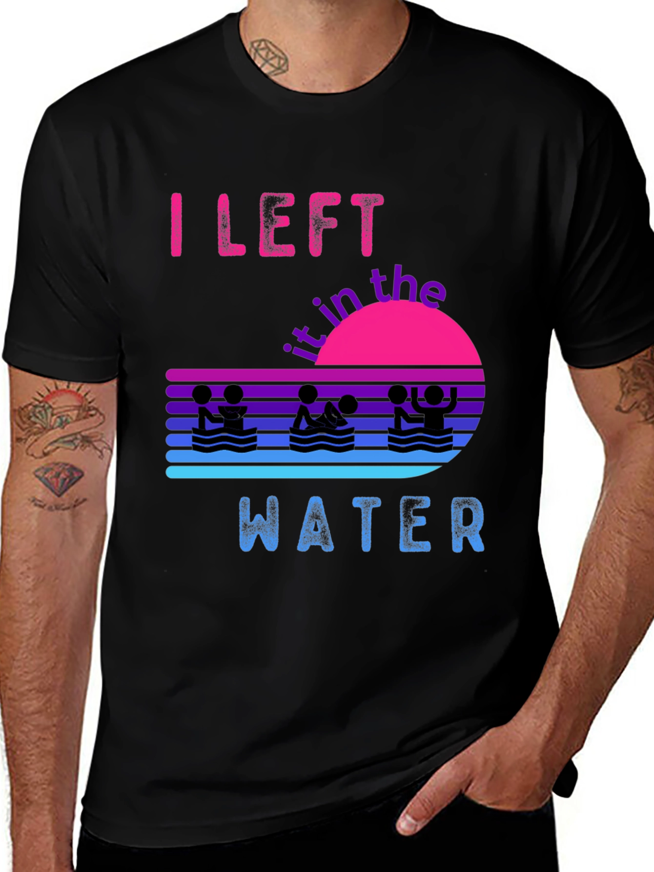 I Left It In The Water Graphic Tee