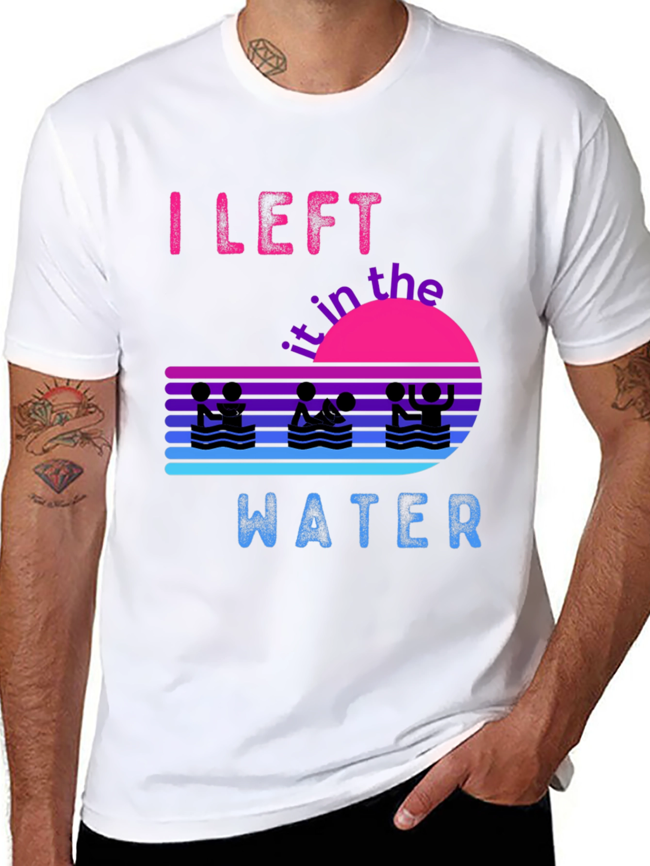 I Left It In The Water Graphic Tee