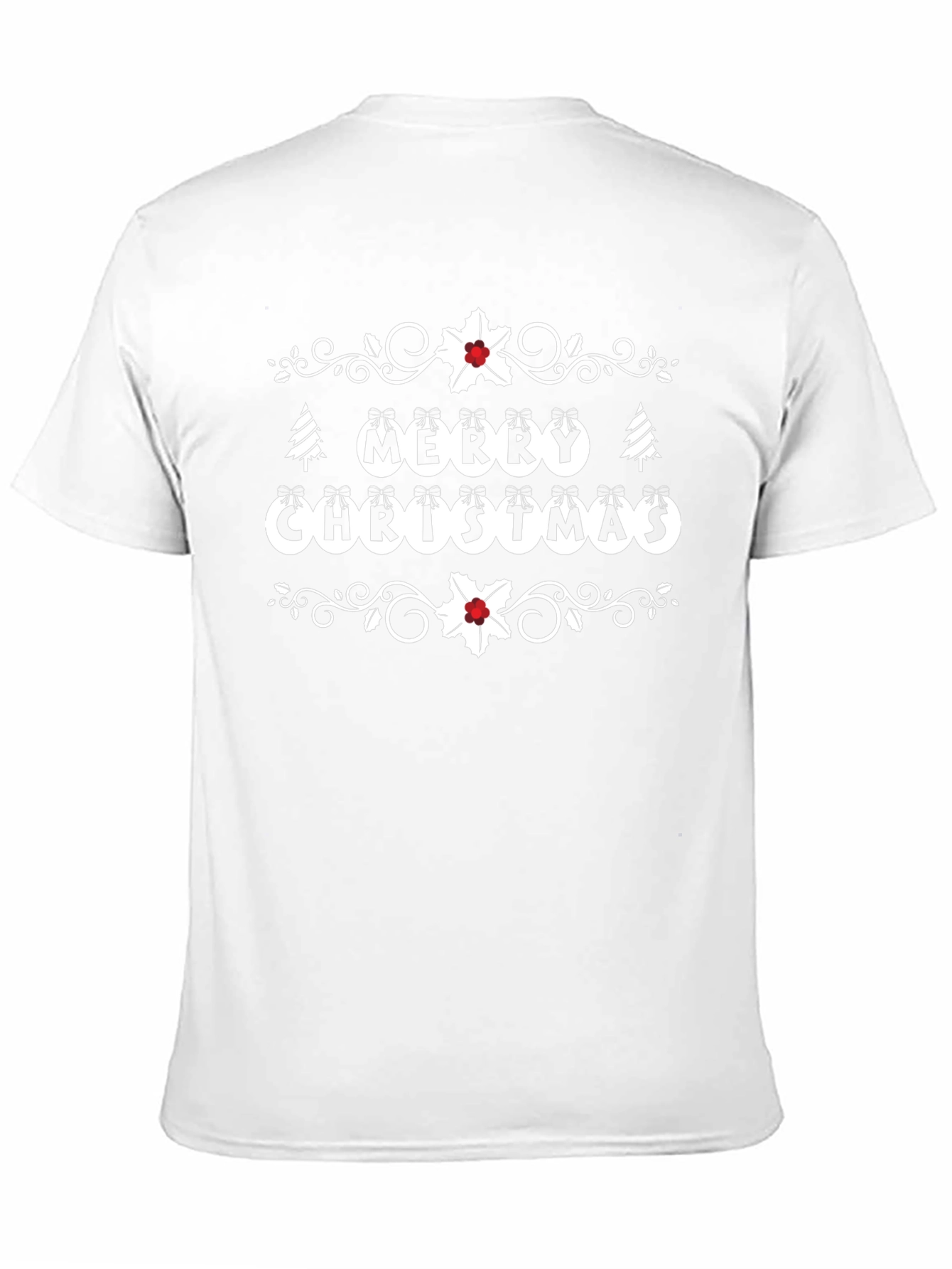 Merry Christmas Graphic Tee - Holiday Festive Shirt