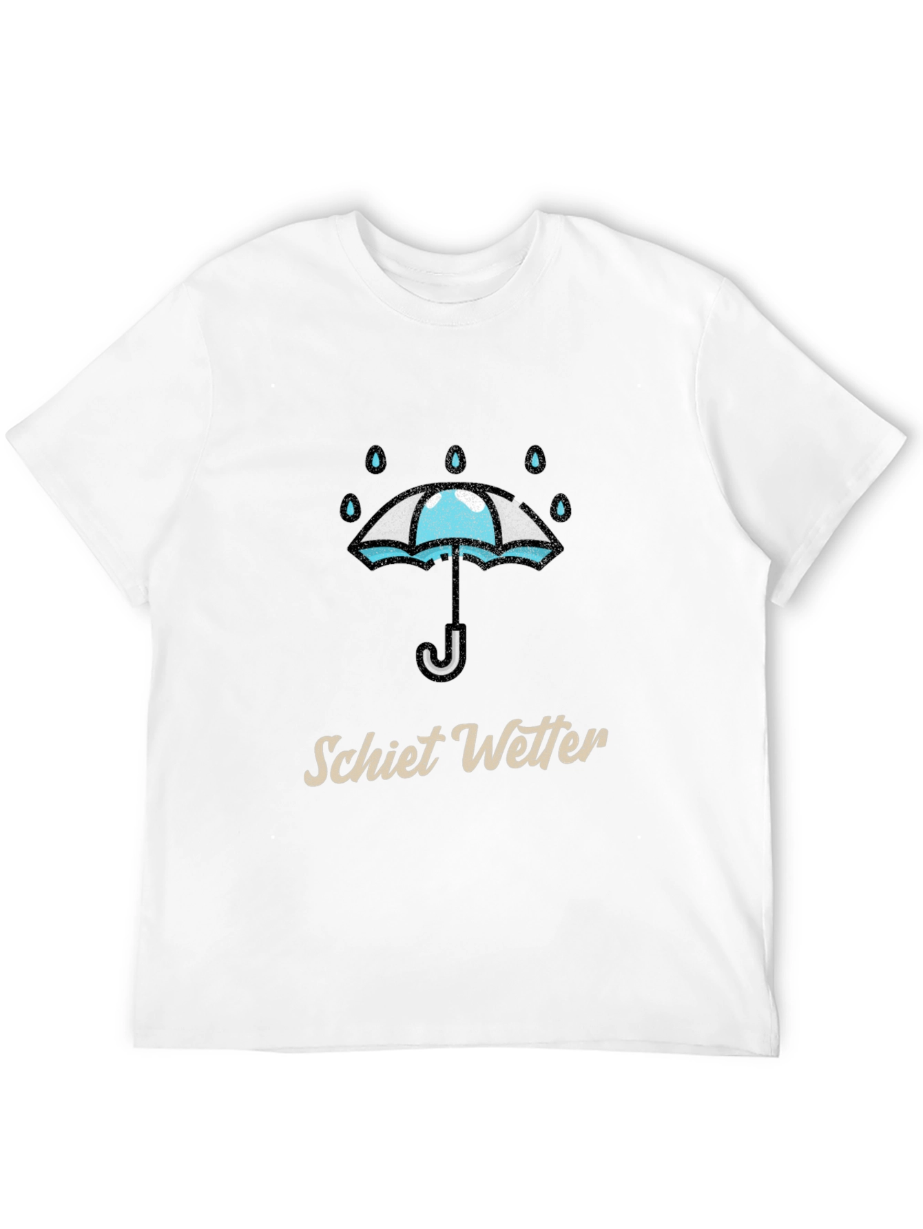 Schiett Wetter Umbrella Graphic T-Shirt