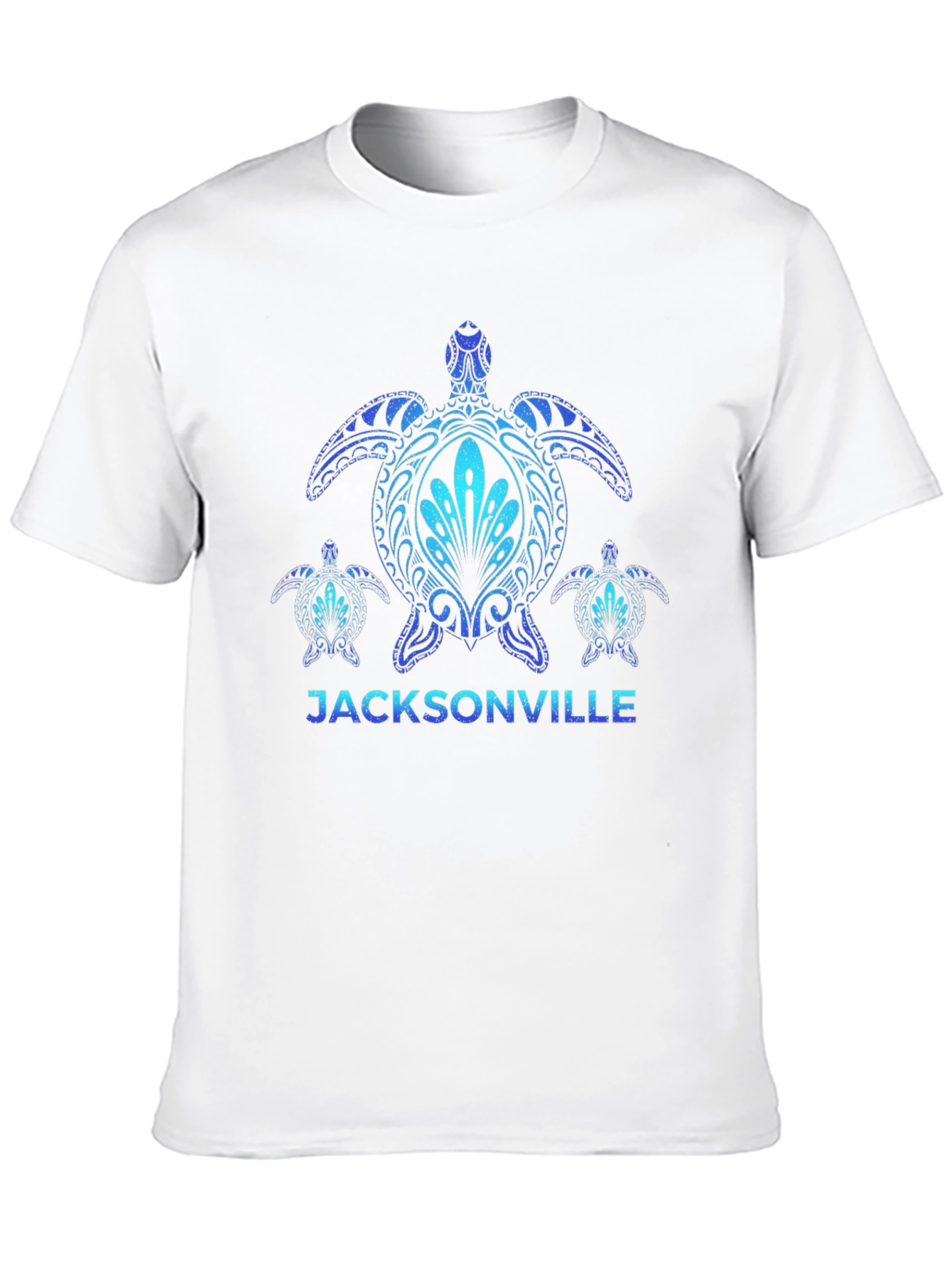 Jacksonville Turtle Graphic T-Shirt - Black