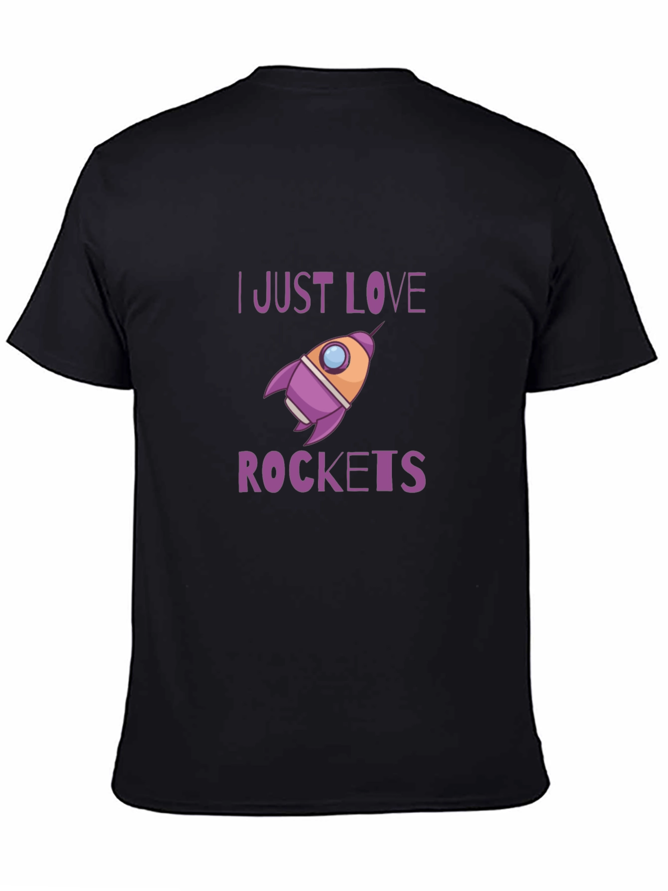 I Just Love Rockets Graphic T-Shirt