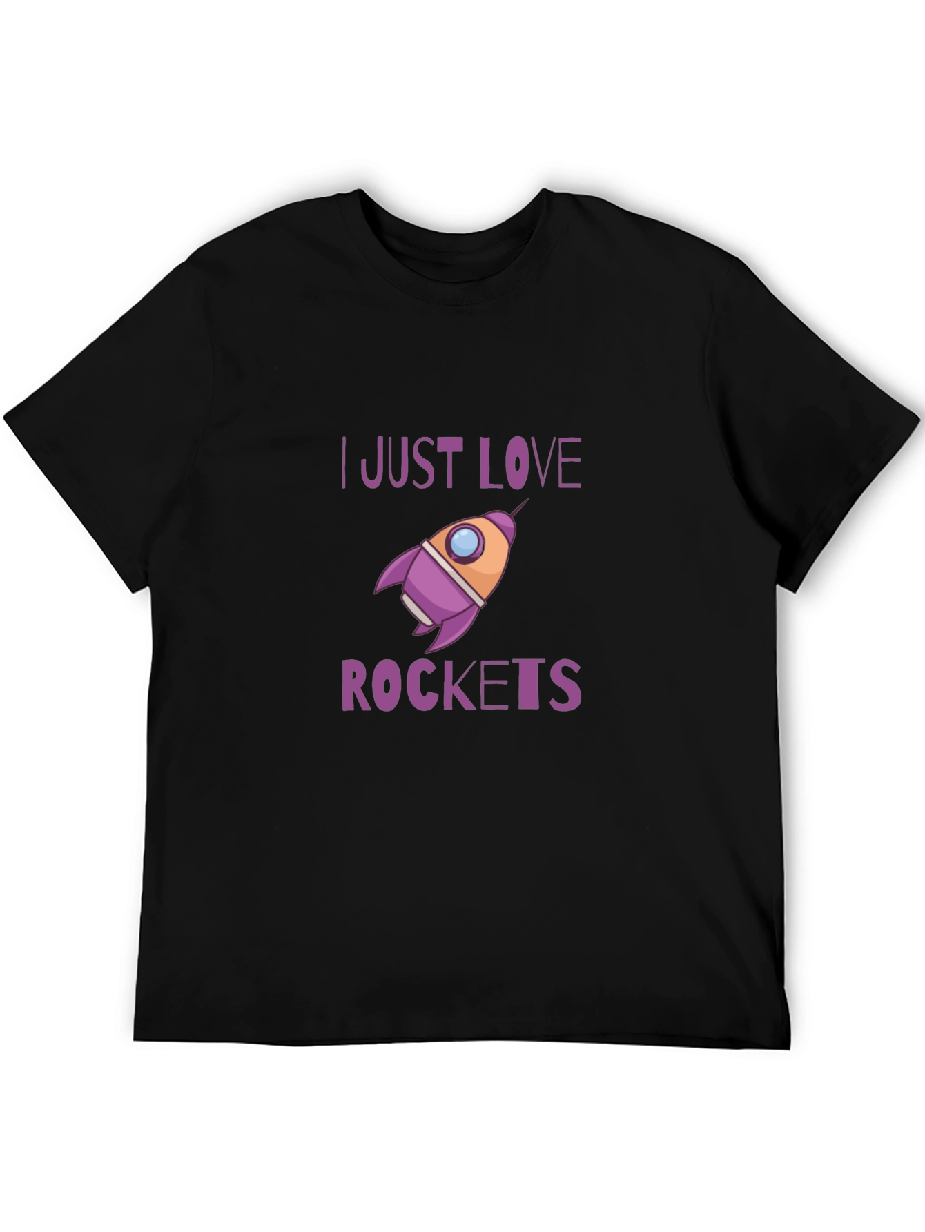 I Just Love Rockets Graphic T-Shirt