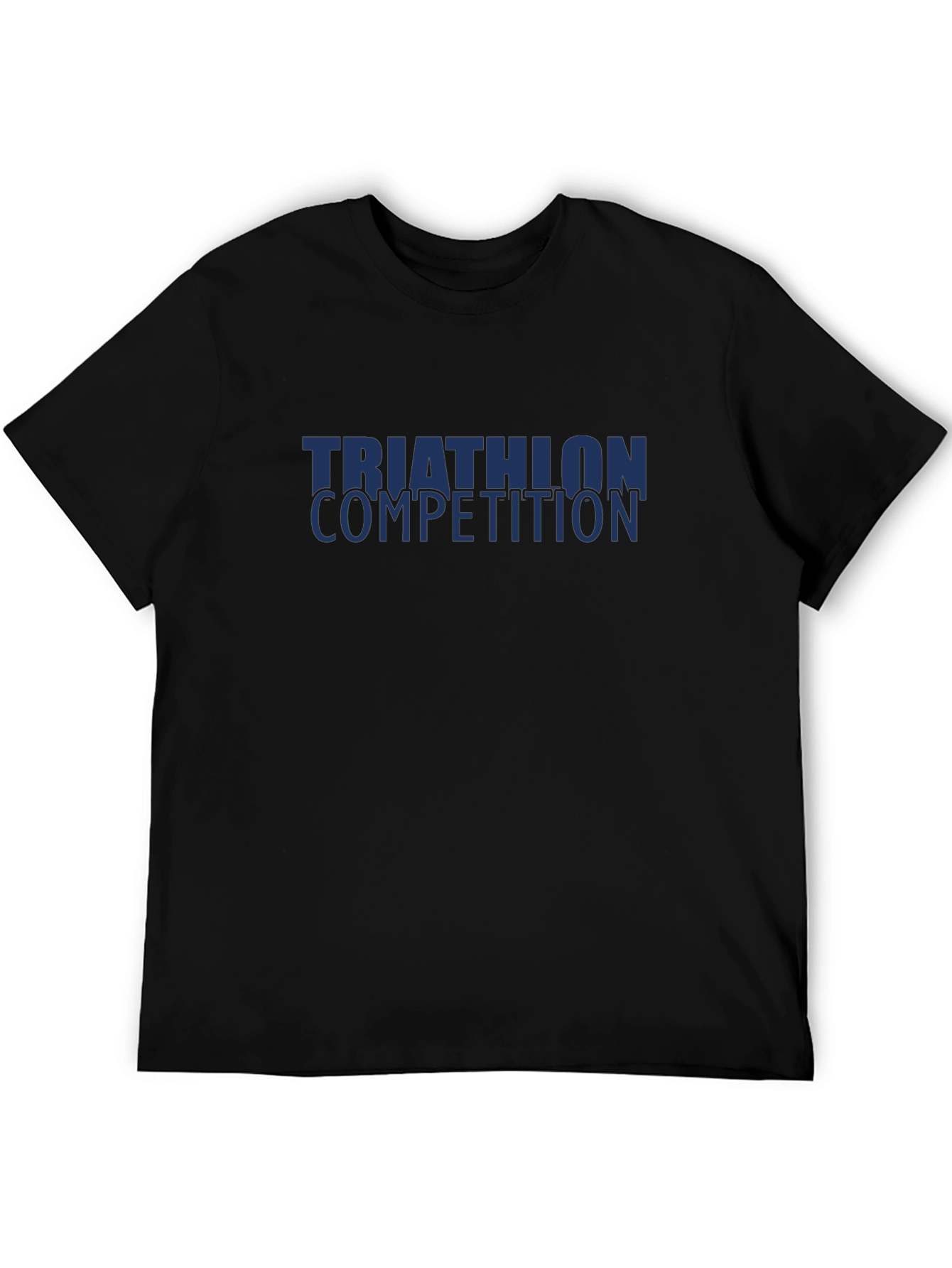 Triathlon Competition Graphic T-Shirt