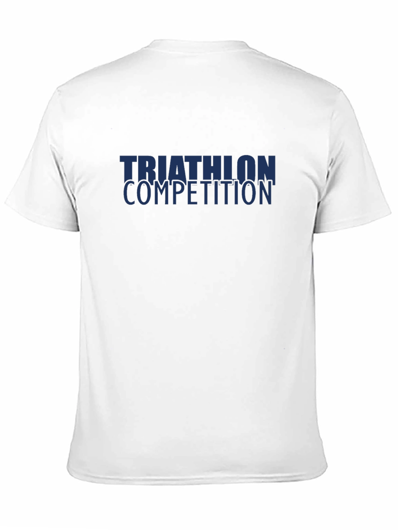 Triathlon Competition Graphic T-Shirt