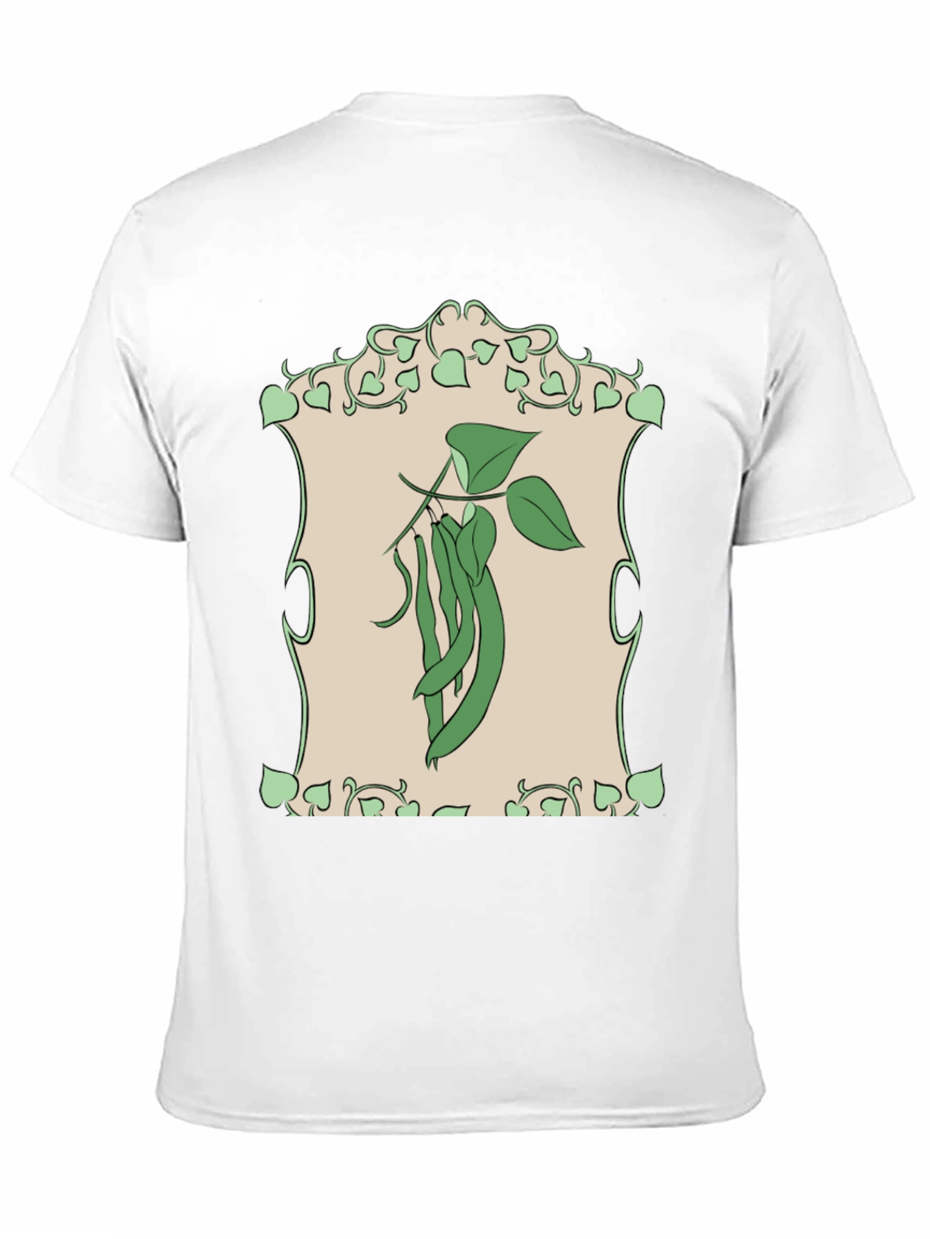 Green Beans Graphic Tee - Organic Style