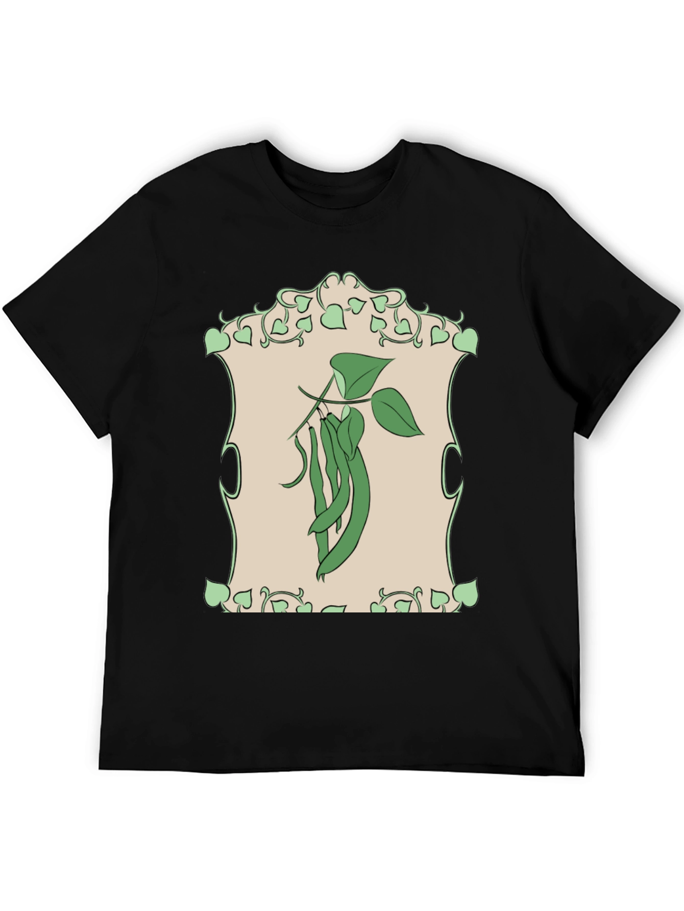 Green Beans Graphic Tee - Organic Style