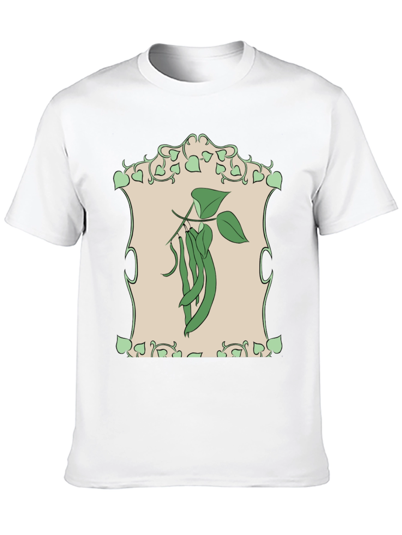 Green Beans Graphic Tee - Organic Style