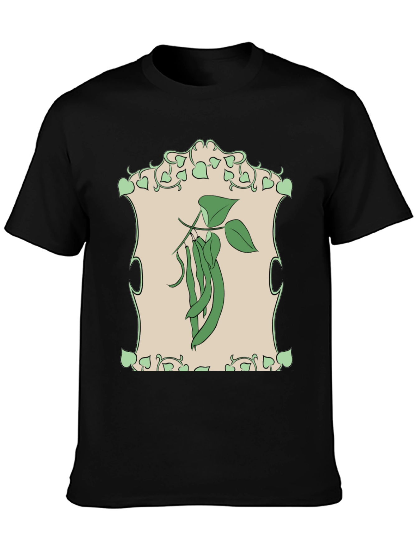 Green Beans Graphic Tee - Organic Style