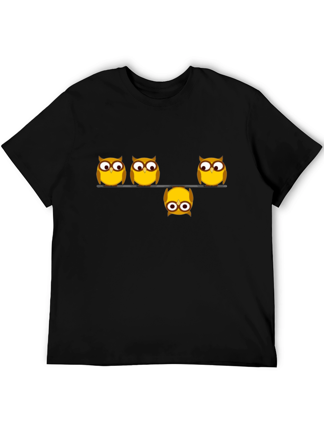 Whimsical Owl Graphic Tee