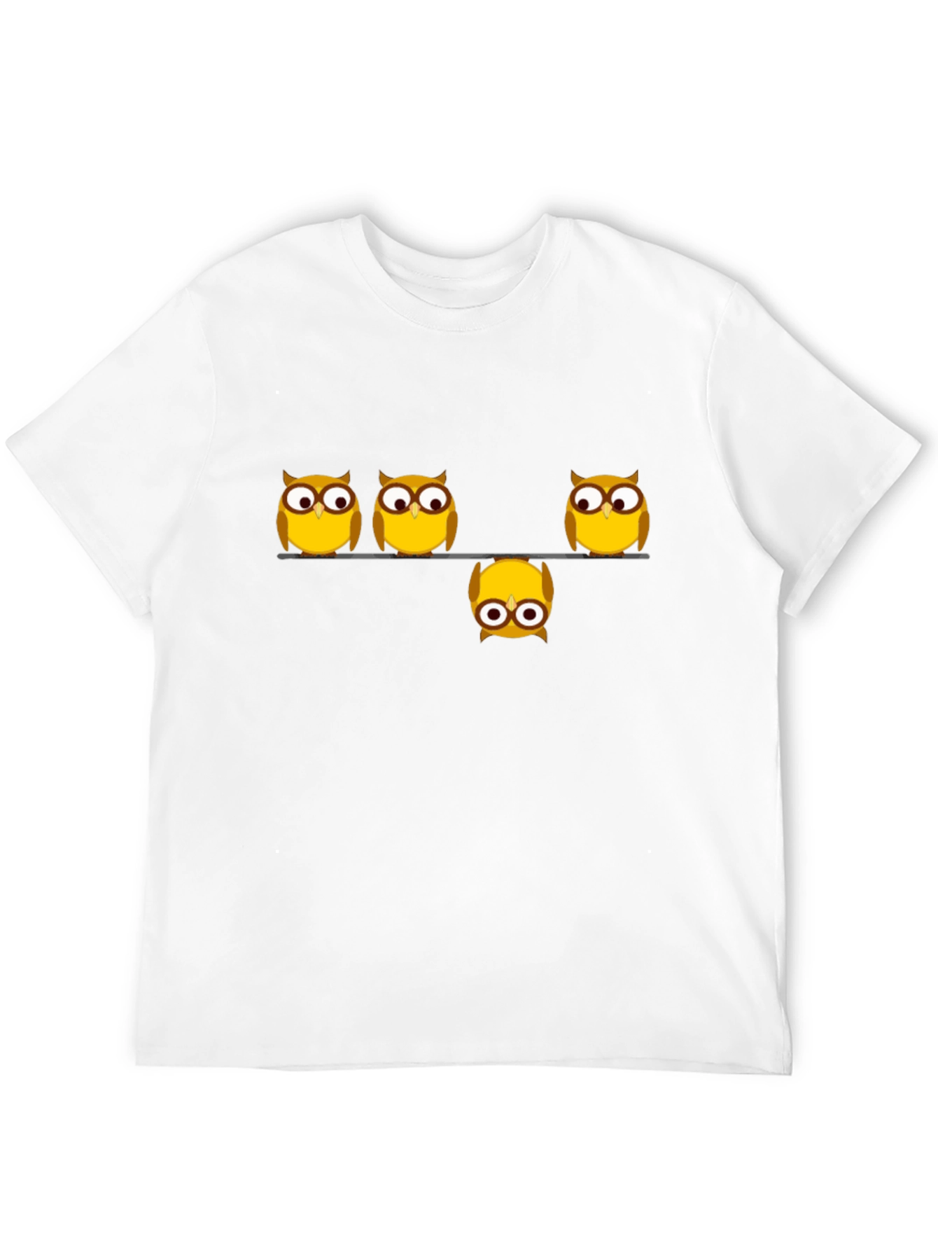Whimsical Owl Graphic Tee