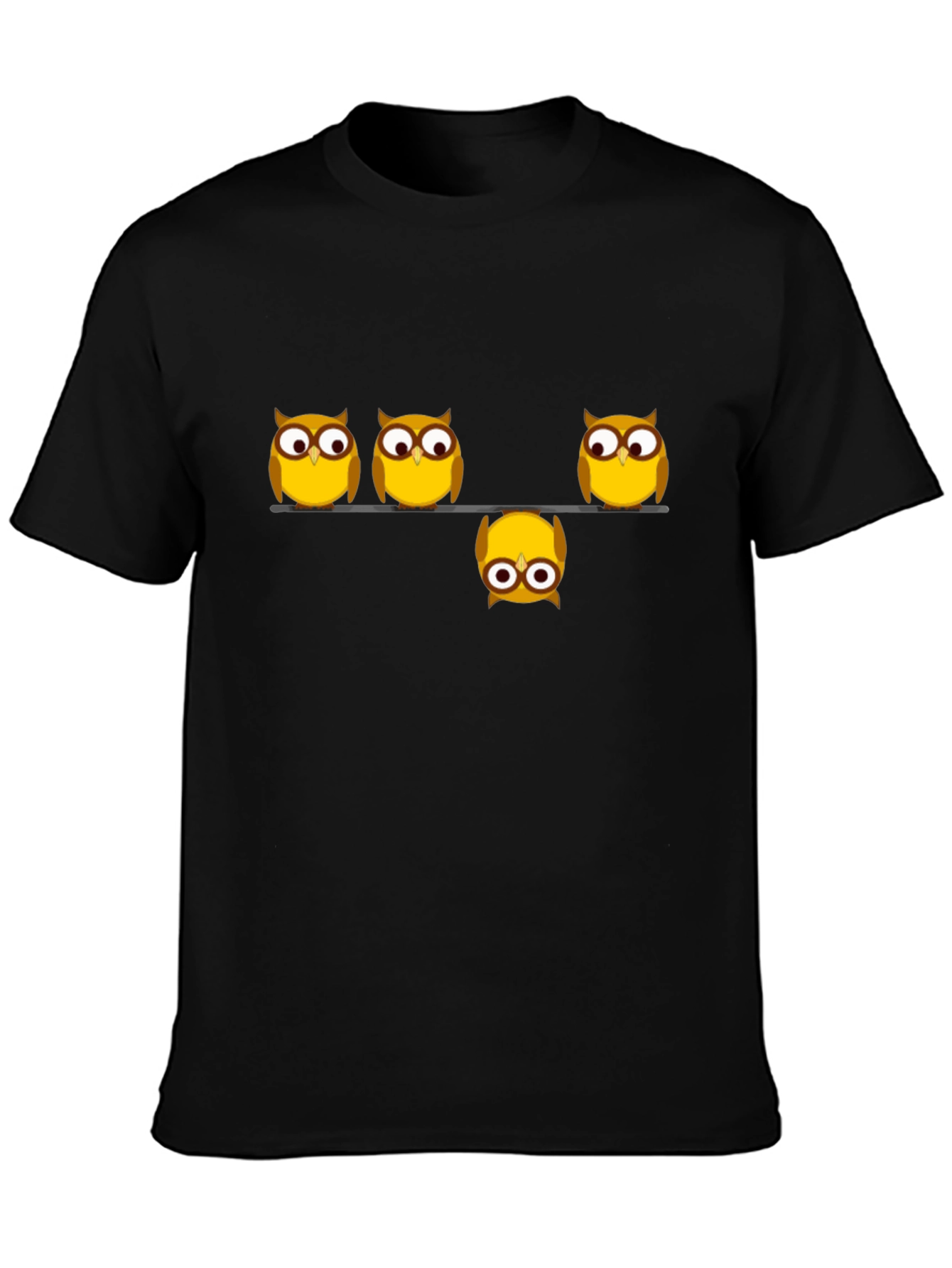 Whimsical Owl Graphic Tee