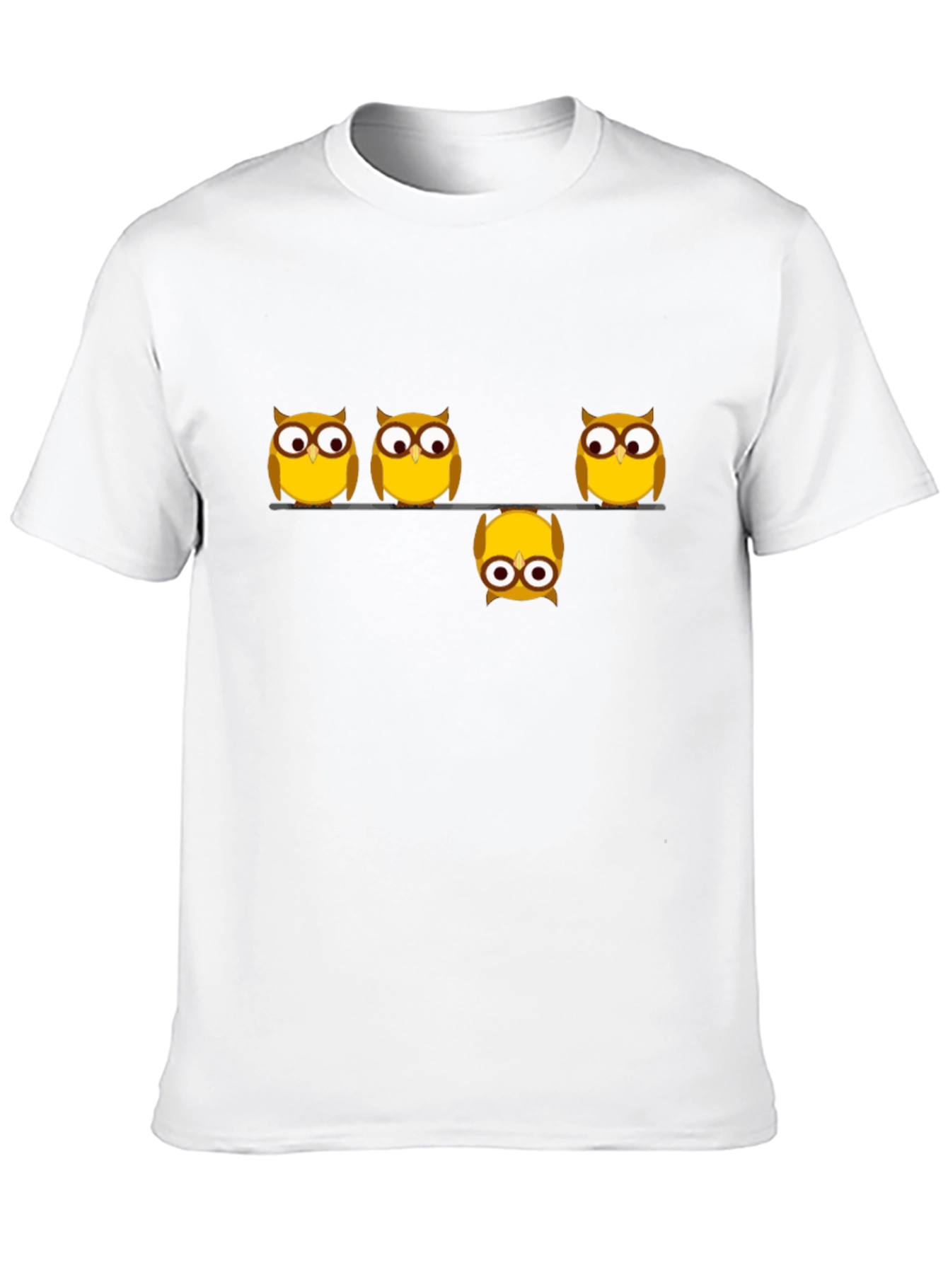 Whimsical Owl Graphic Tee