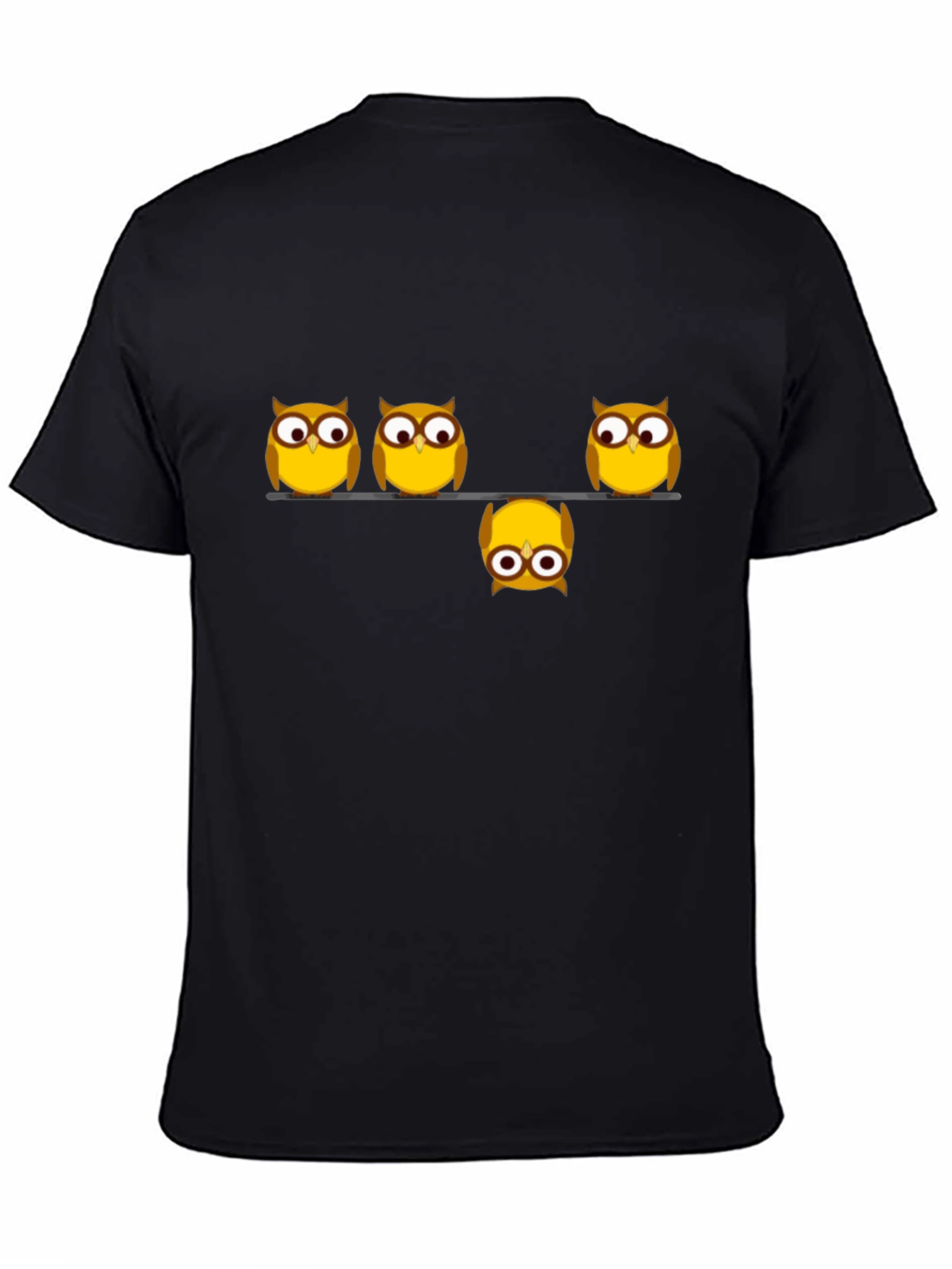 Whimsical Owl Graphic Tee