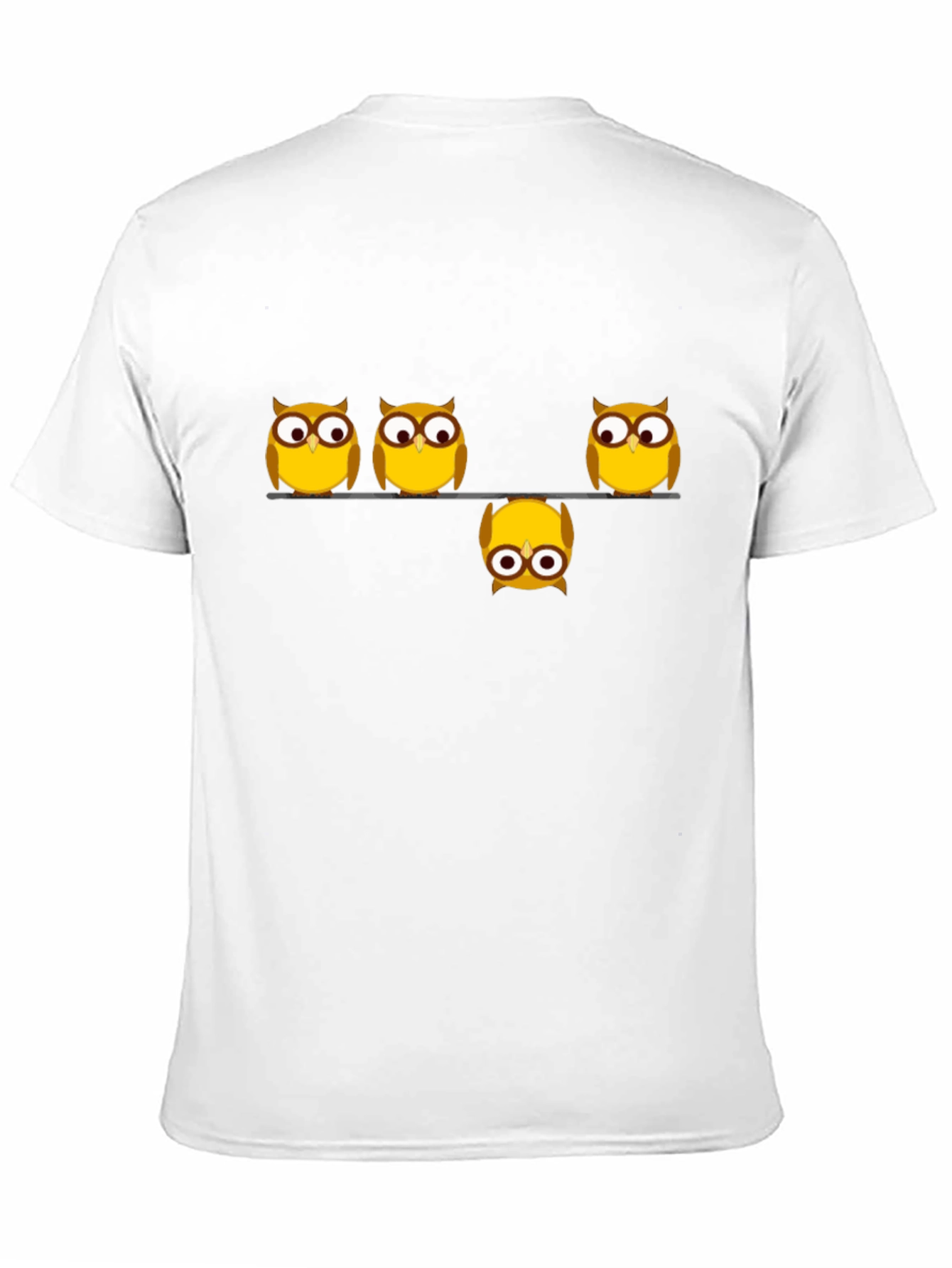 Whimsical Owl Graphic Tee