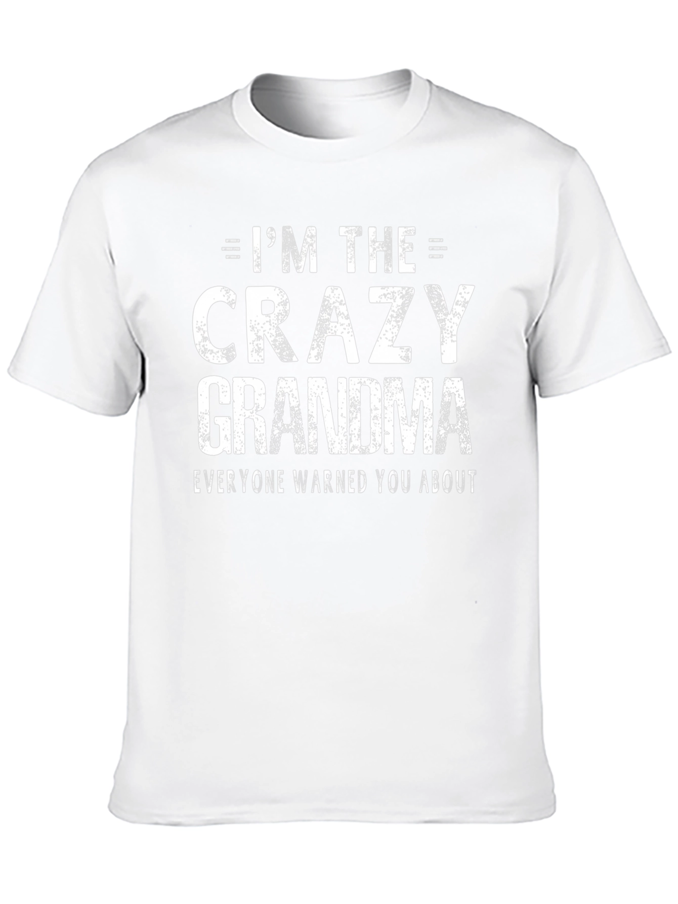 Crazy Grandma T-Shirt - Novelty Graphic Tee