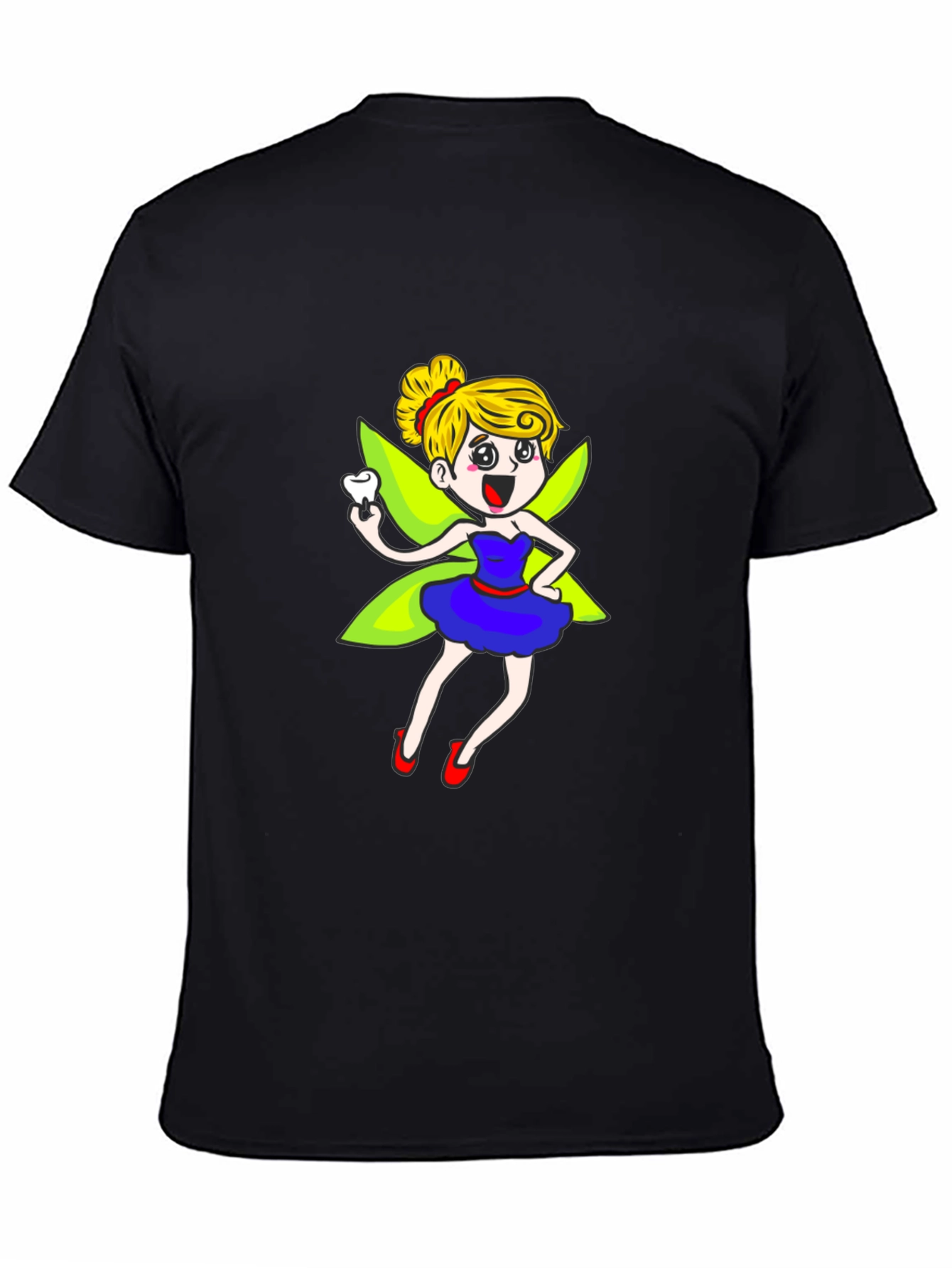 Tooth Fairy Graphic Tee - Black