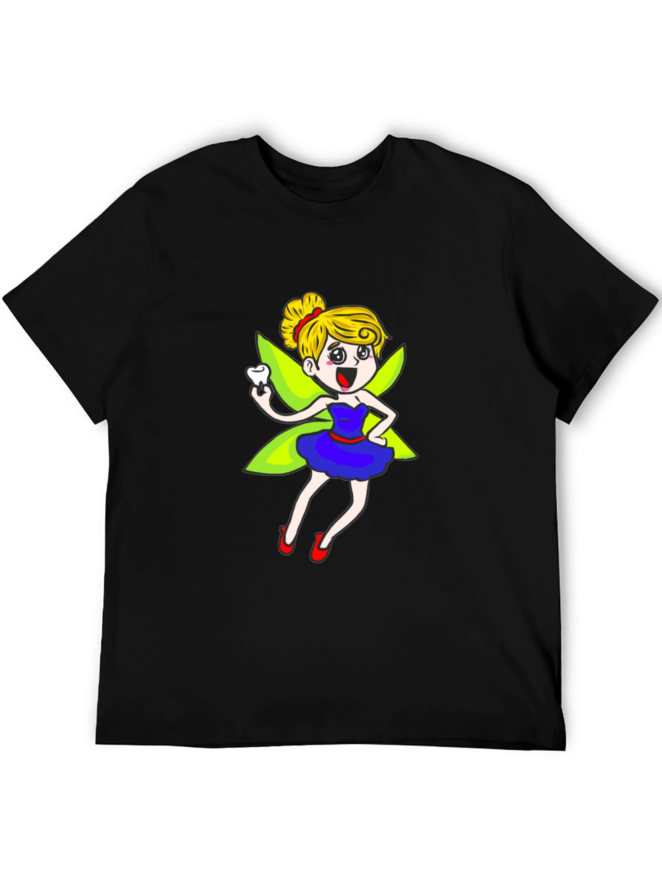 Tooth Fairy Graphic Tee - Black