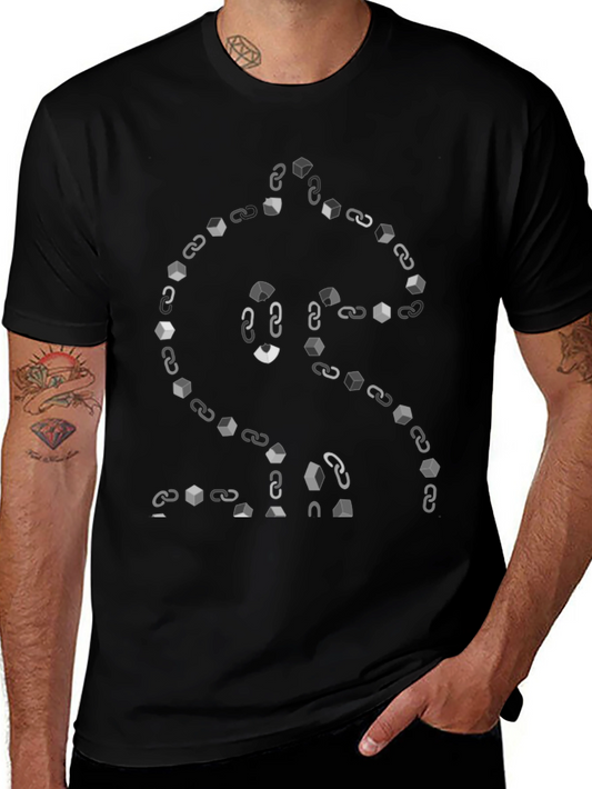Crypto Dollar Sign Chain Link T-Shirt