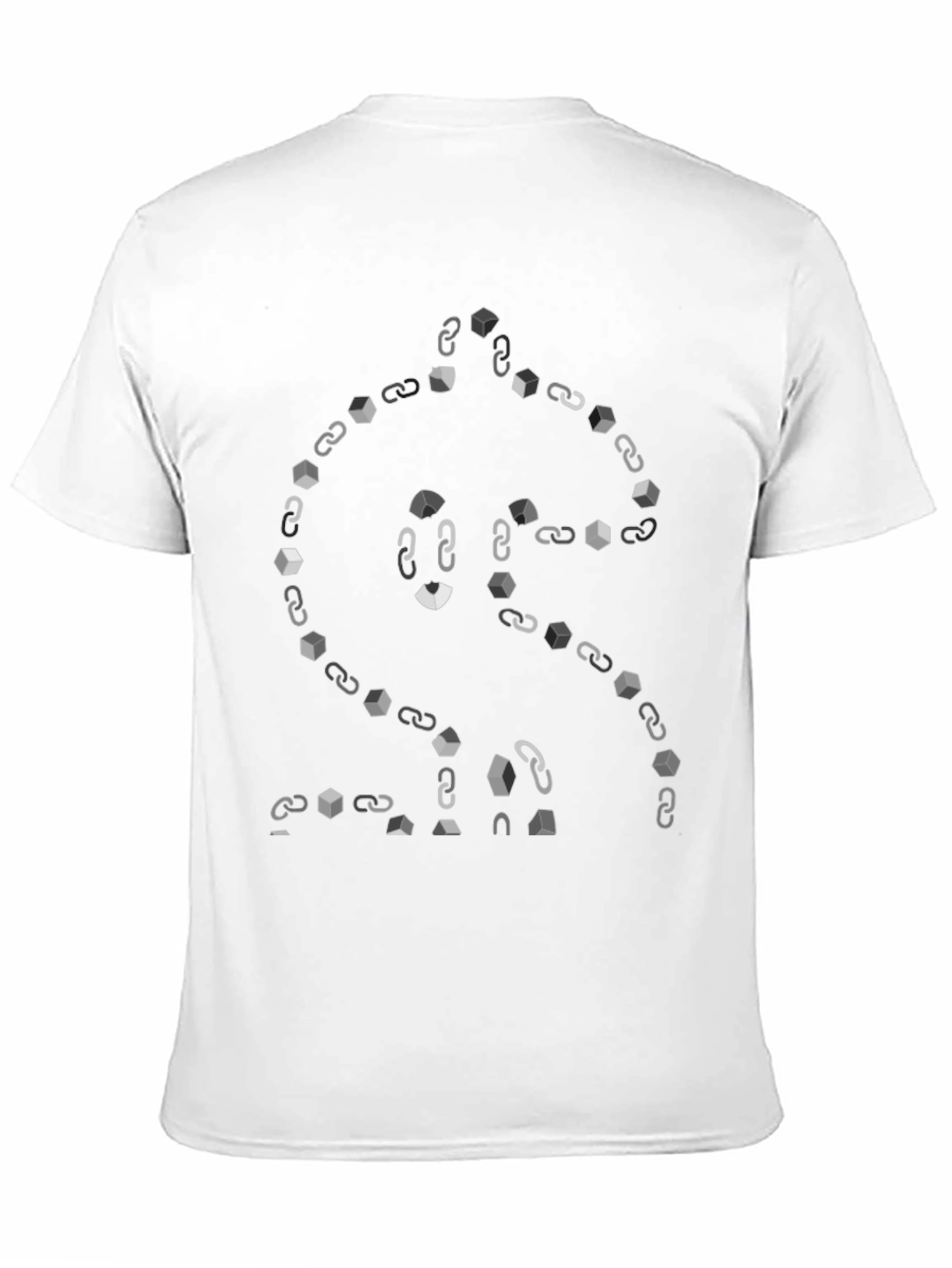 Crypto Dollar Sign Chain Link T-Shirt