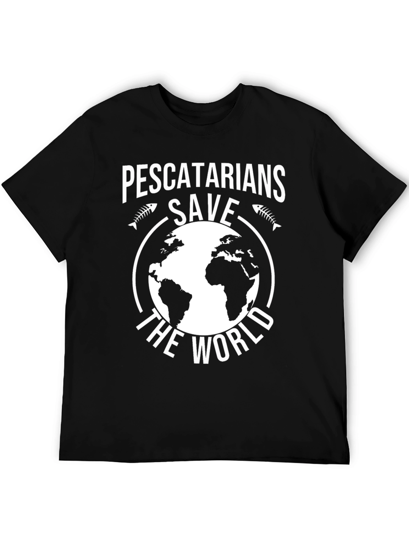 Pescetarians Save the World Graphic T-Shirt