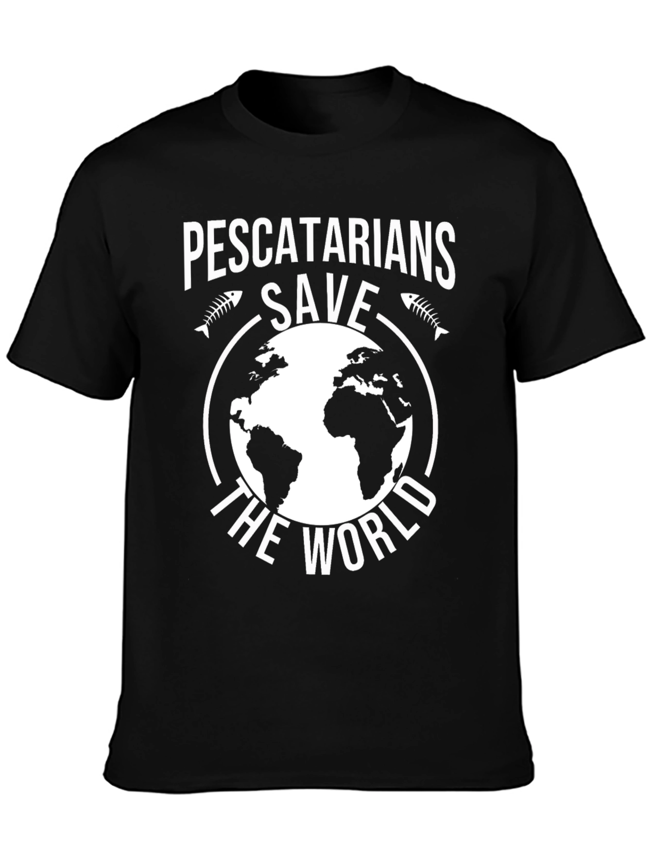 Pescetarians Save the World Graphic T-Shirt