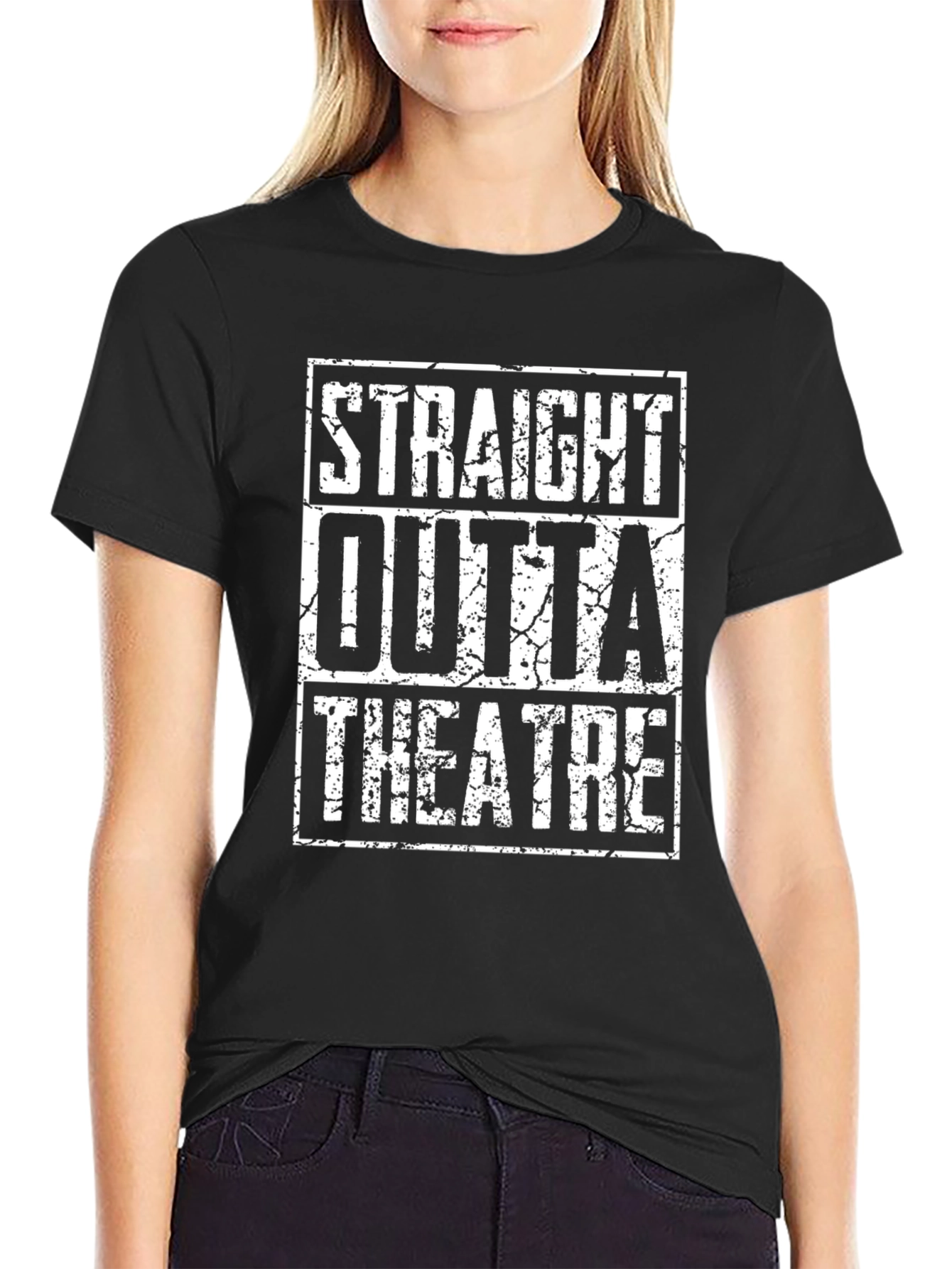 Straight Outta Theatre Graphic Tee