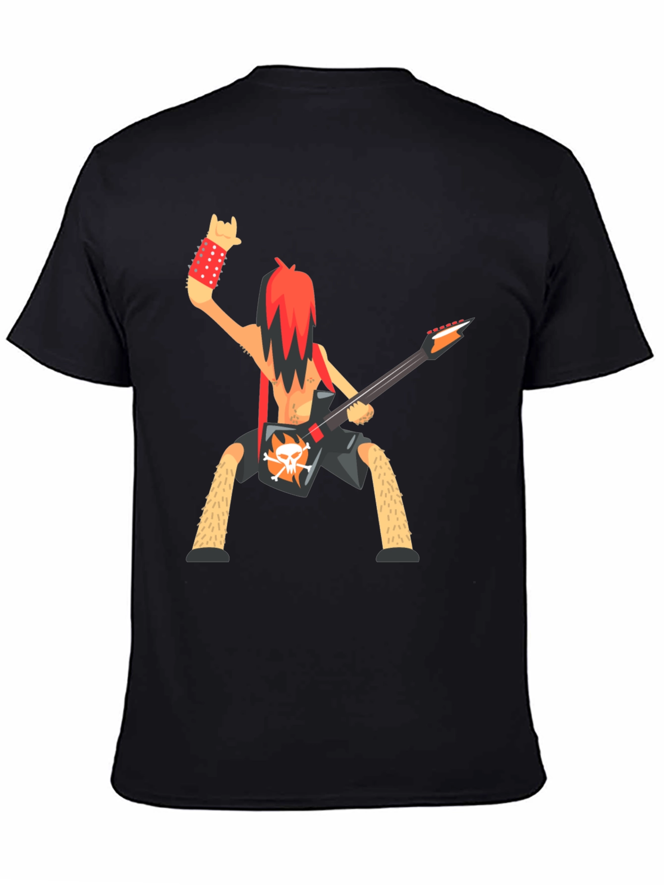 Rockstar Cartoon Graphic T-Shirt
