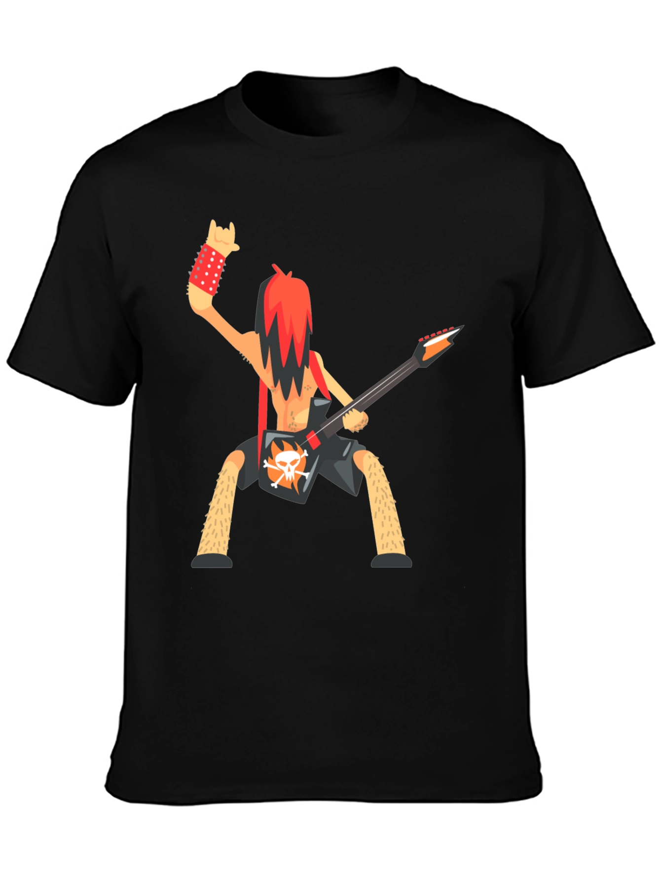 Rockstar Cartoon Graphic T-Shirt