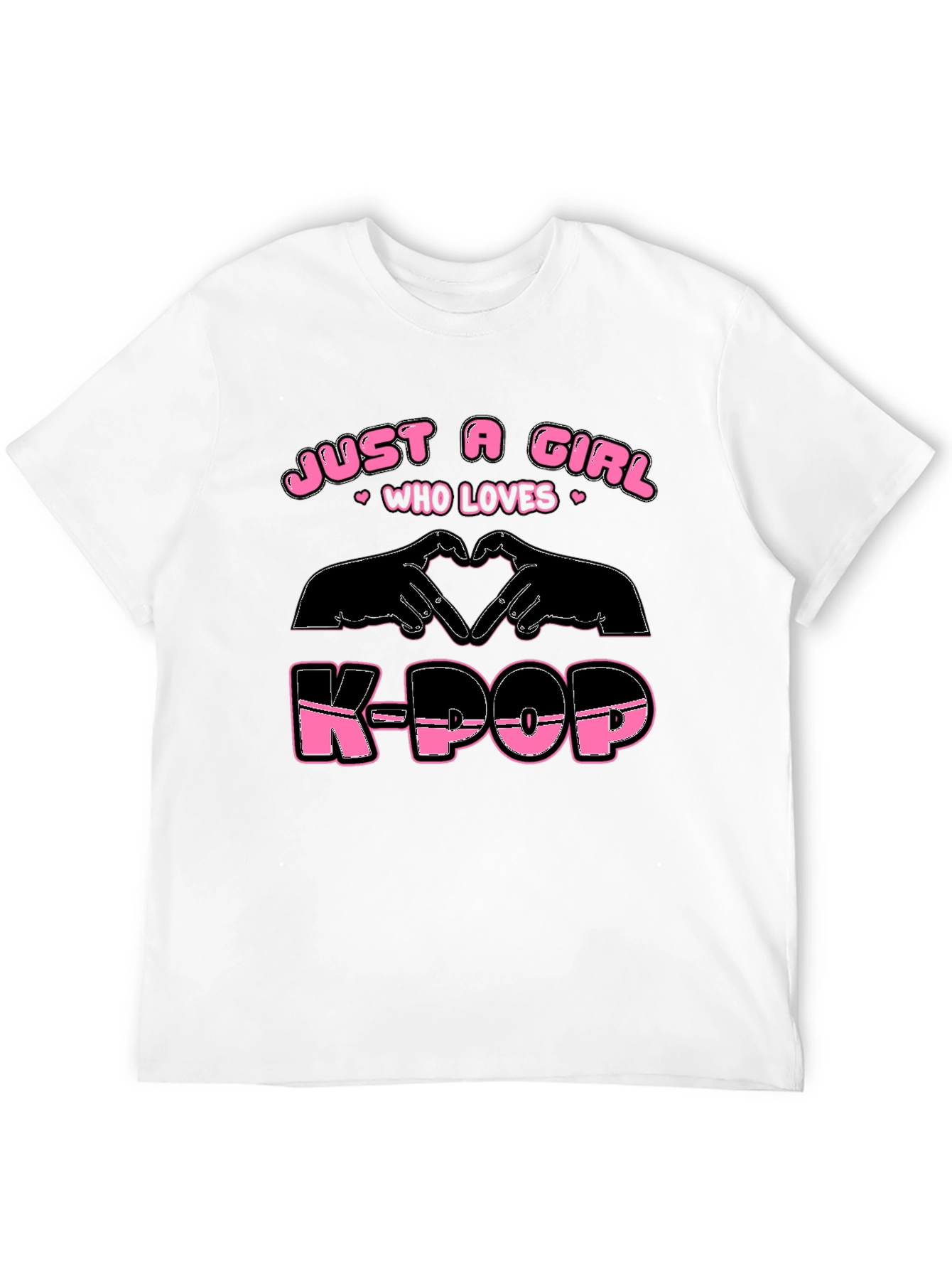 Just A Girl Who Loves K-Pop T-Shirt