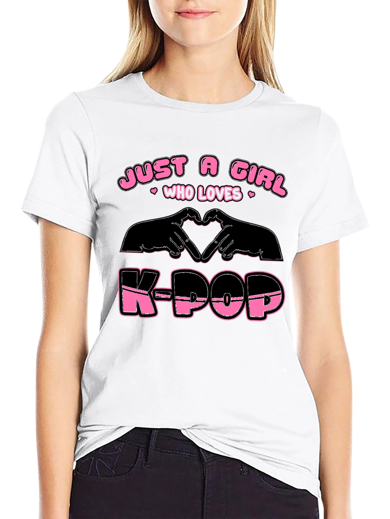 Just A Girl Who Loves K-Pop T-Shirt