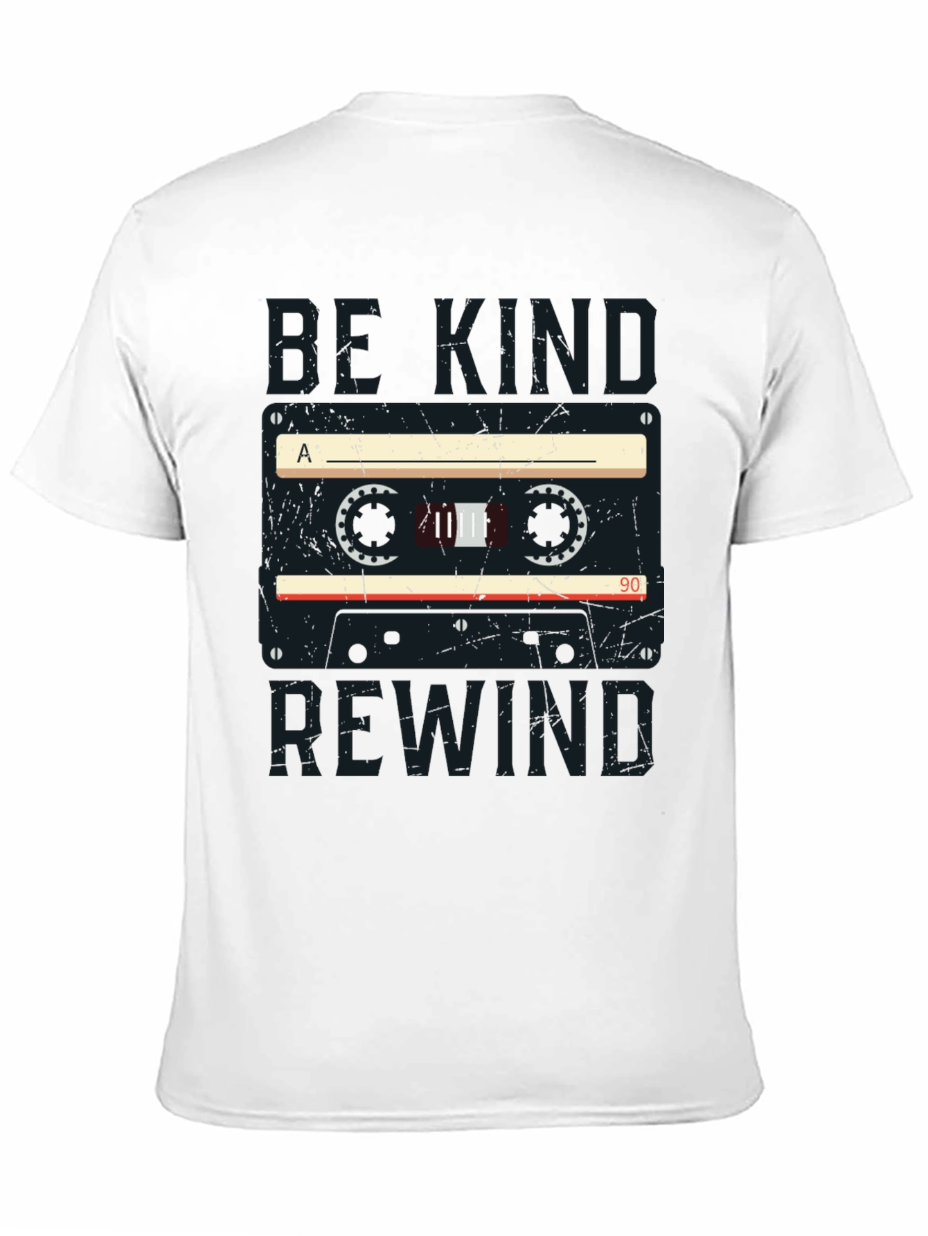 Be Kind Rewind Retro Cassette Tape T-Shirt