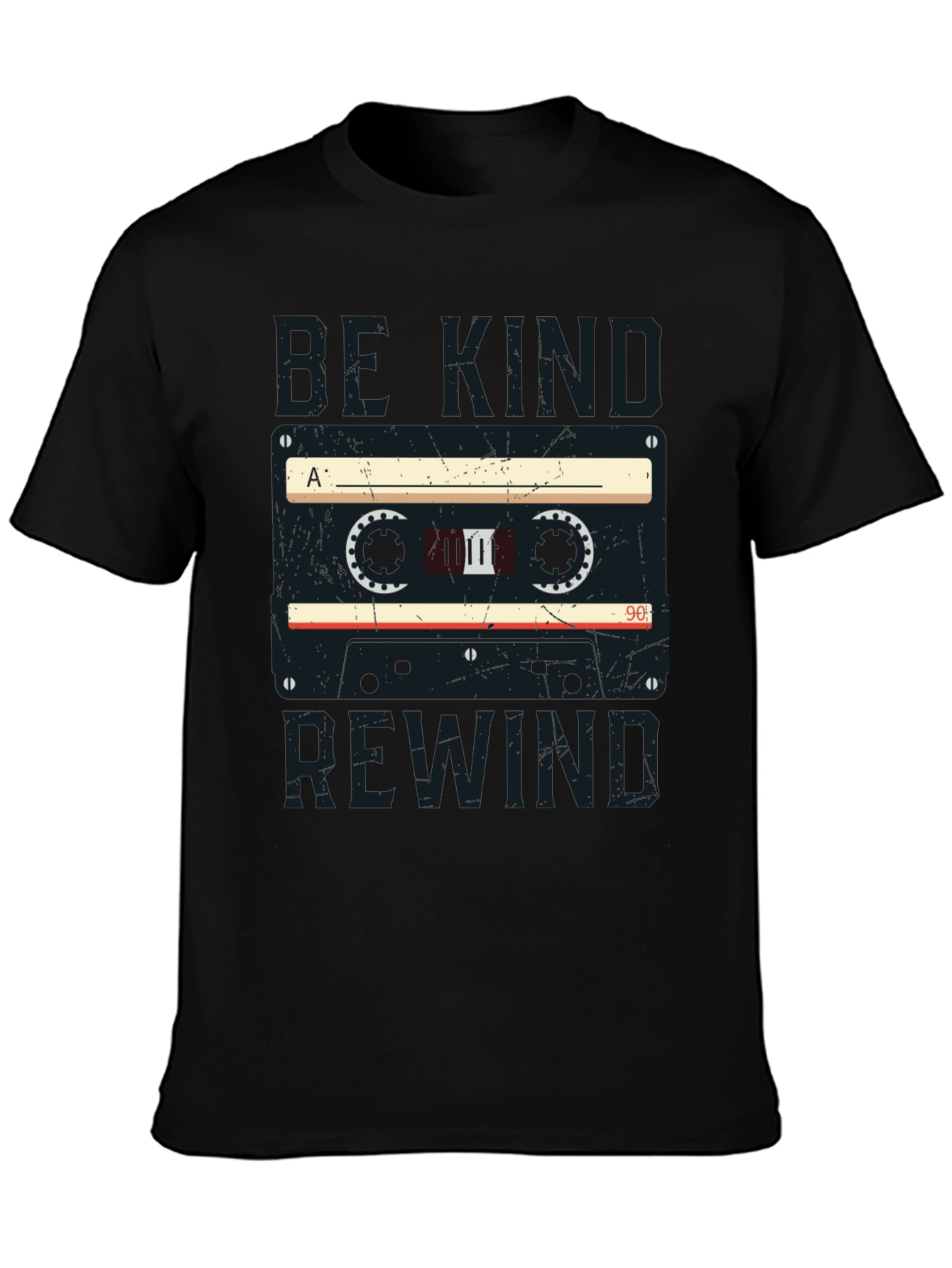 Be Kind Rewind Retro Cassette Tape T-Shirt