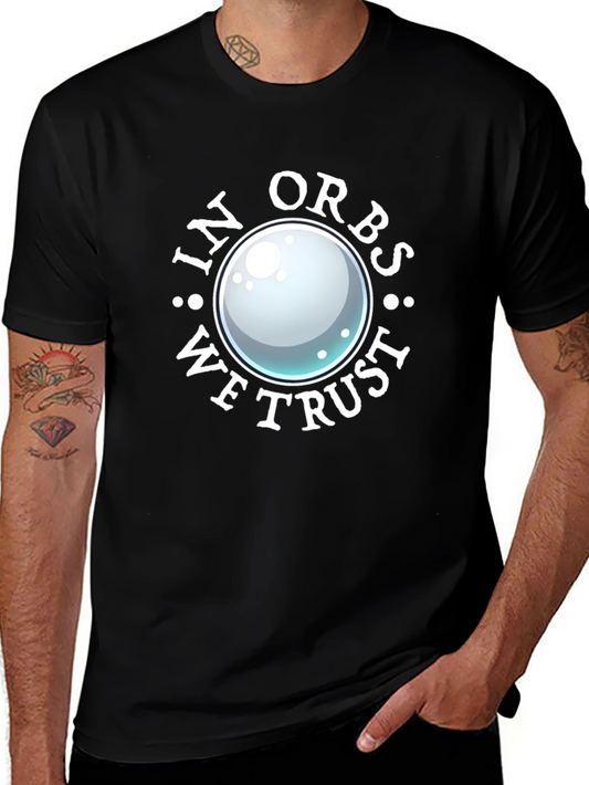 In Orbs We Trust T-Shirt - Black