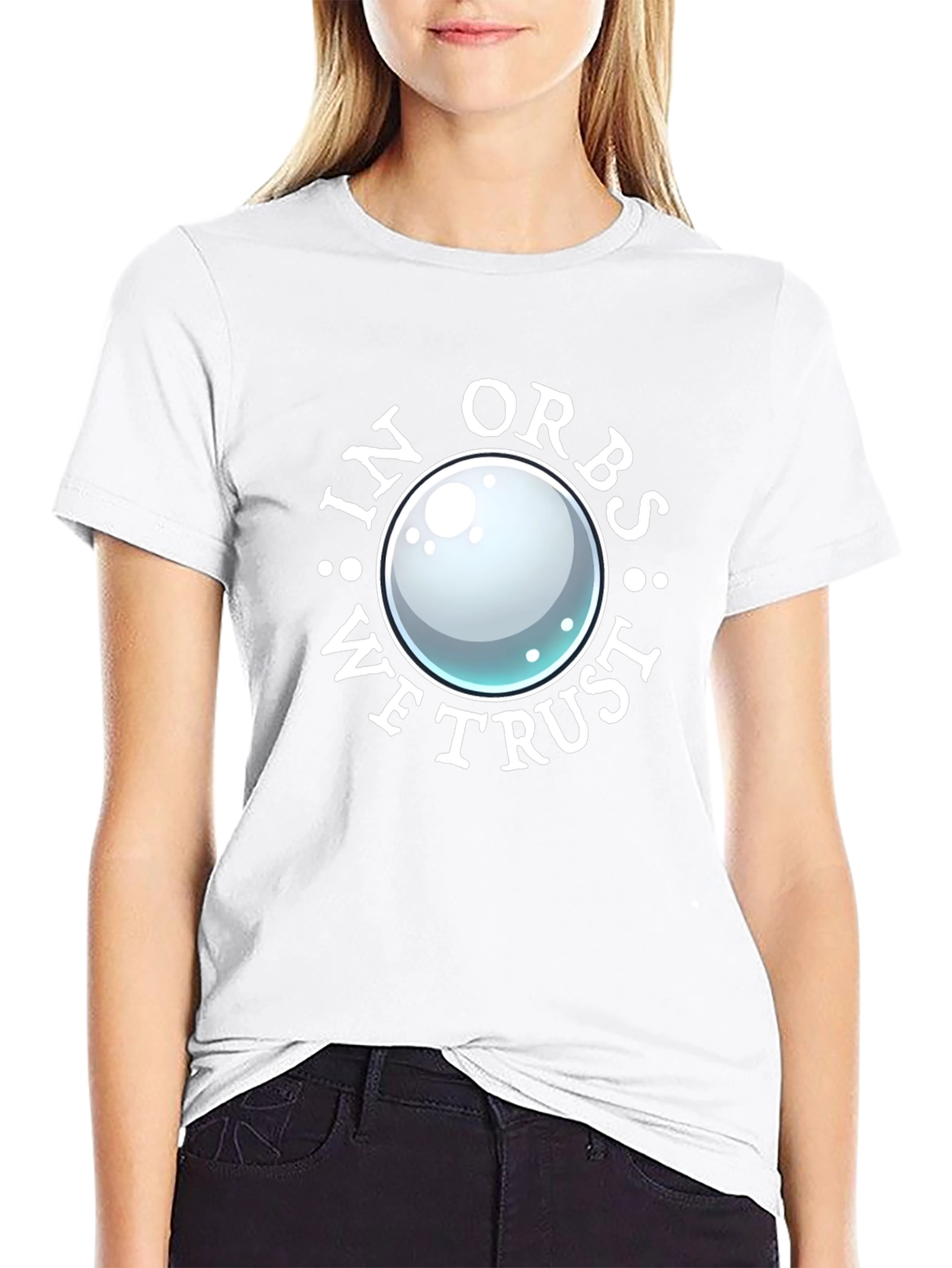 In Orbs We Trust T-Shirt - Black