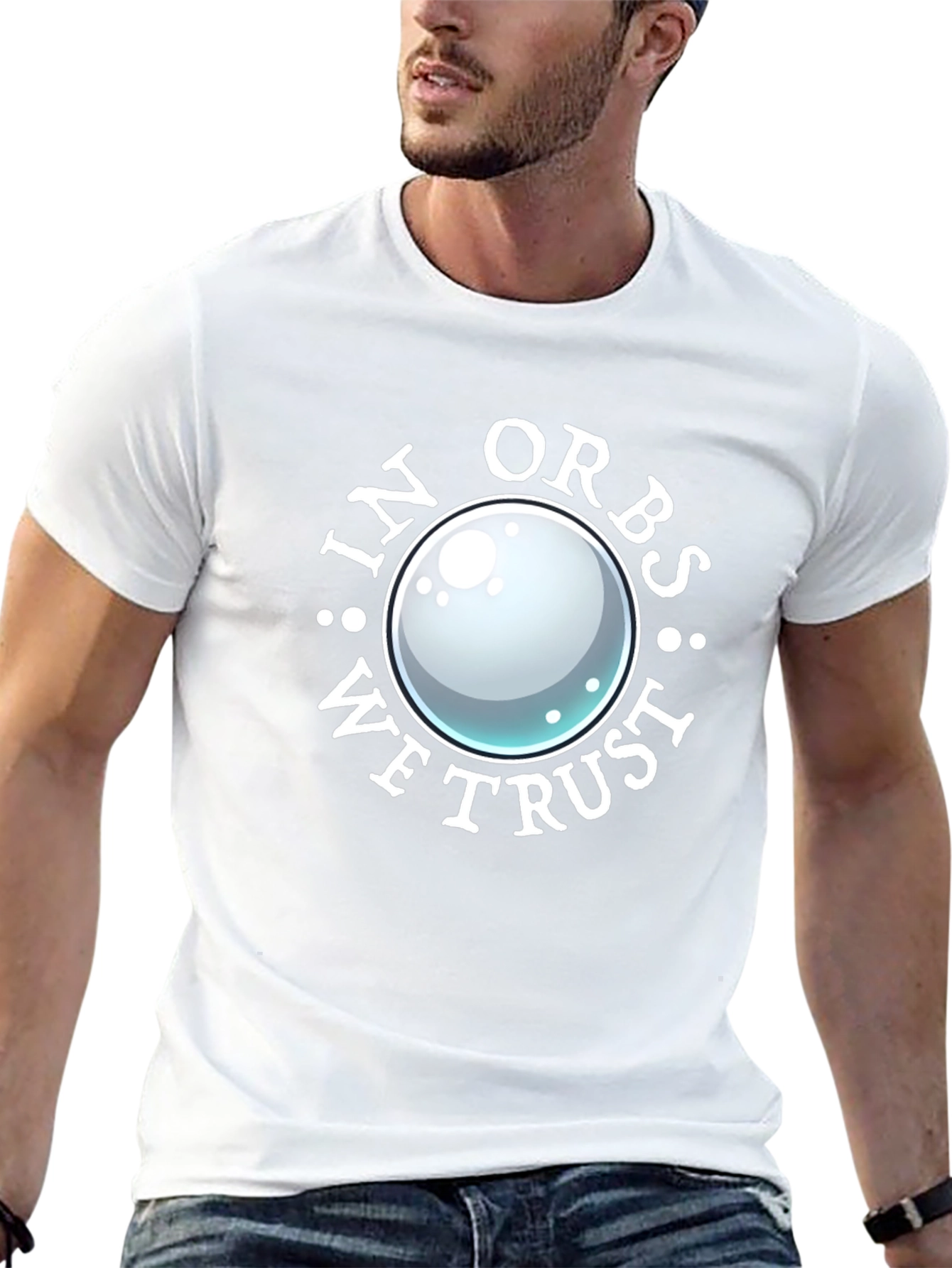 In Orbs We Trust T-Shirt - Black