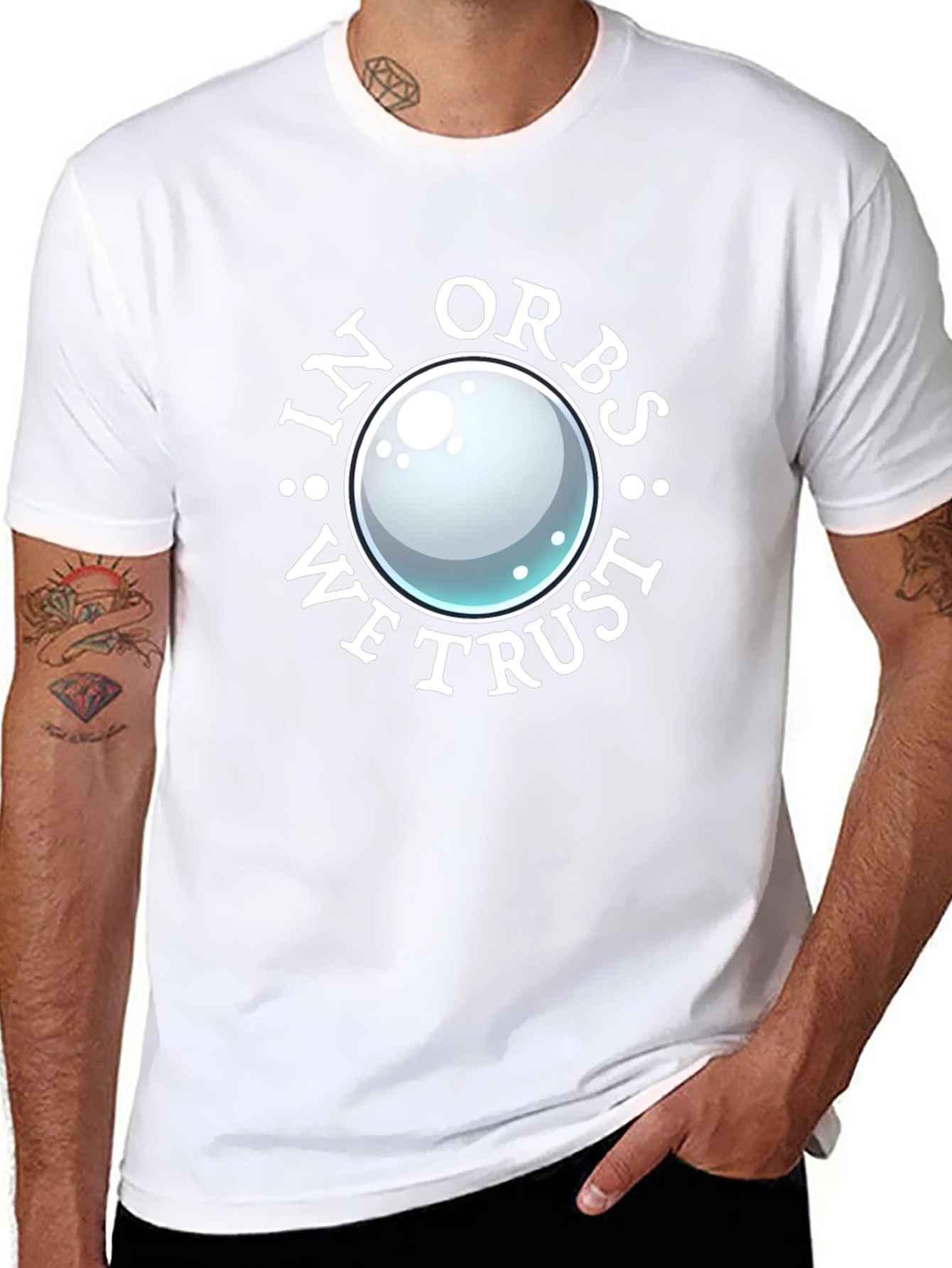 In Orbs We Trust T-Shirt - Black