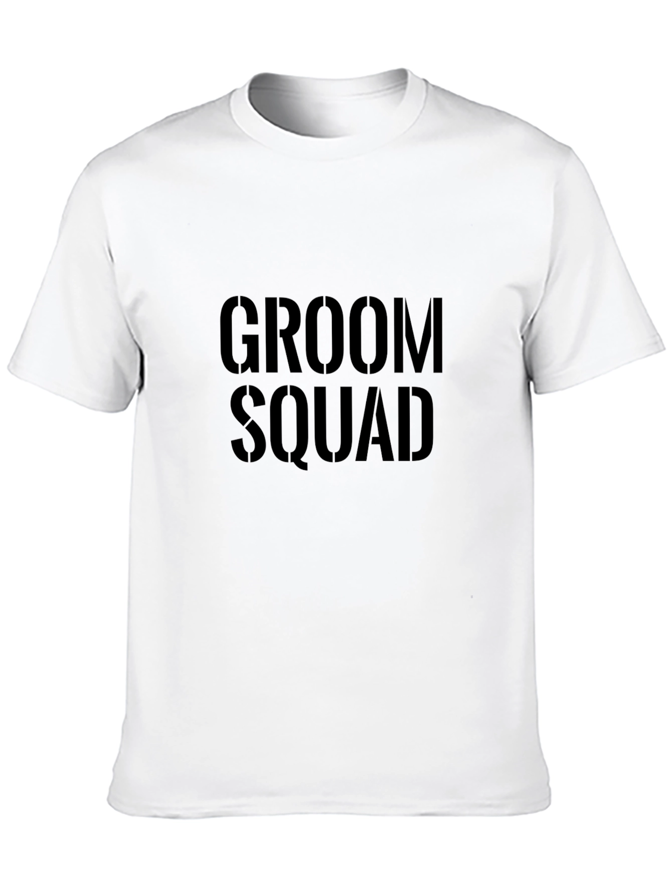 Groom Squad Black Graphic Tee - Wedding Party