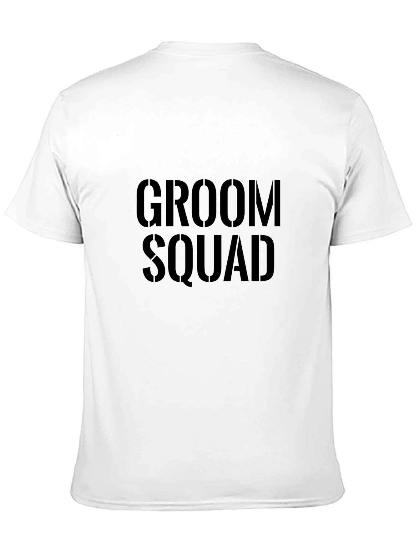 Groom Squad Black Graphic Tee - Wedding Party