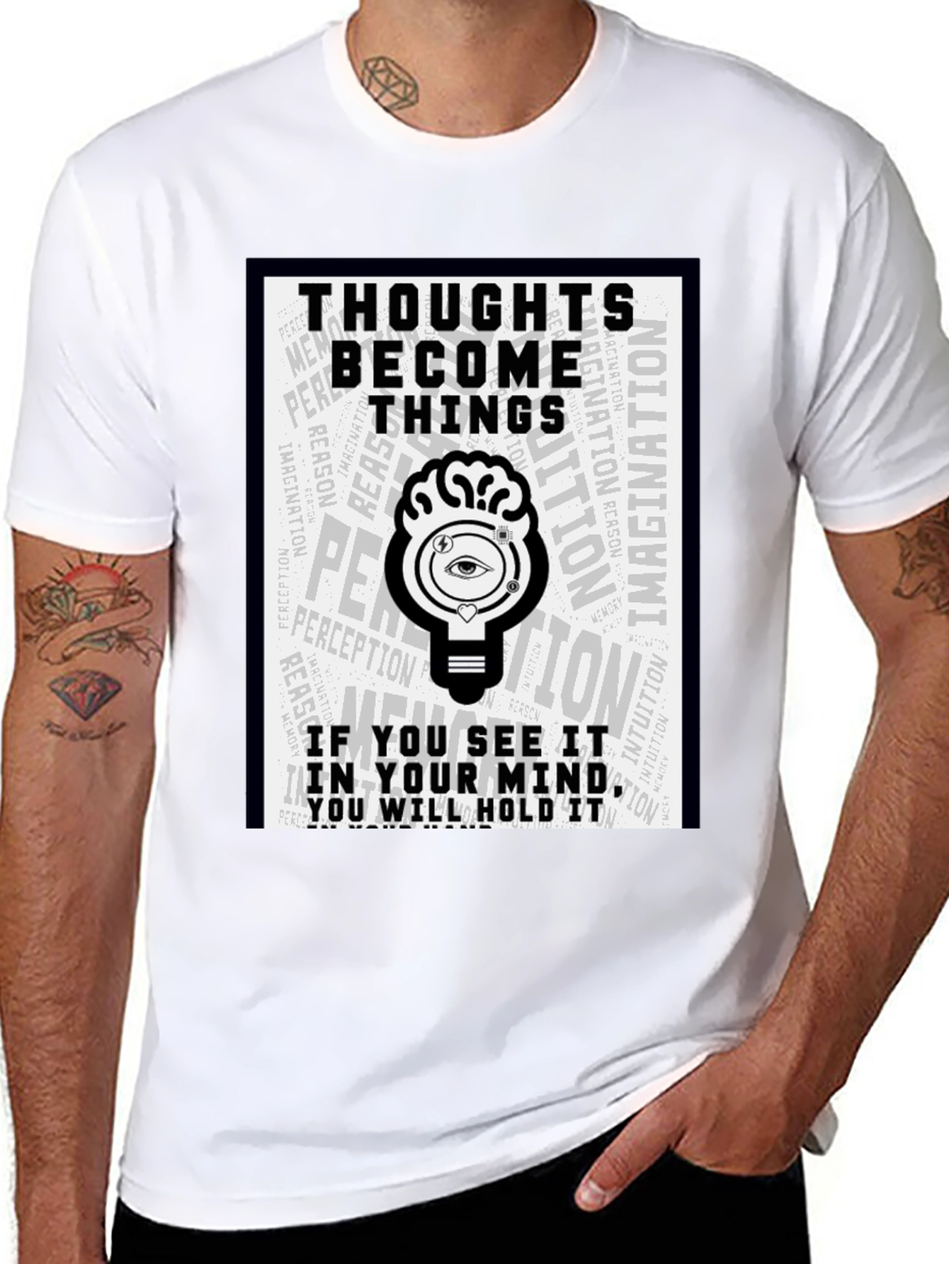Thoughts Become Things Graphic T-Shirt